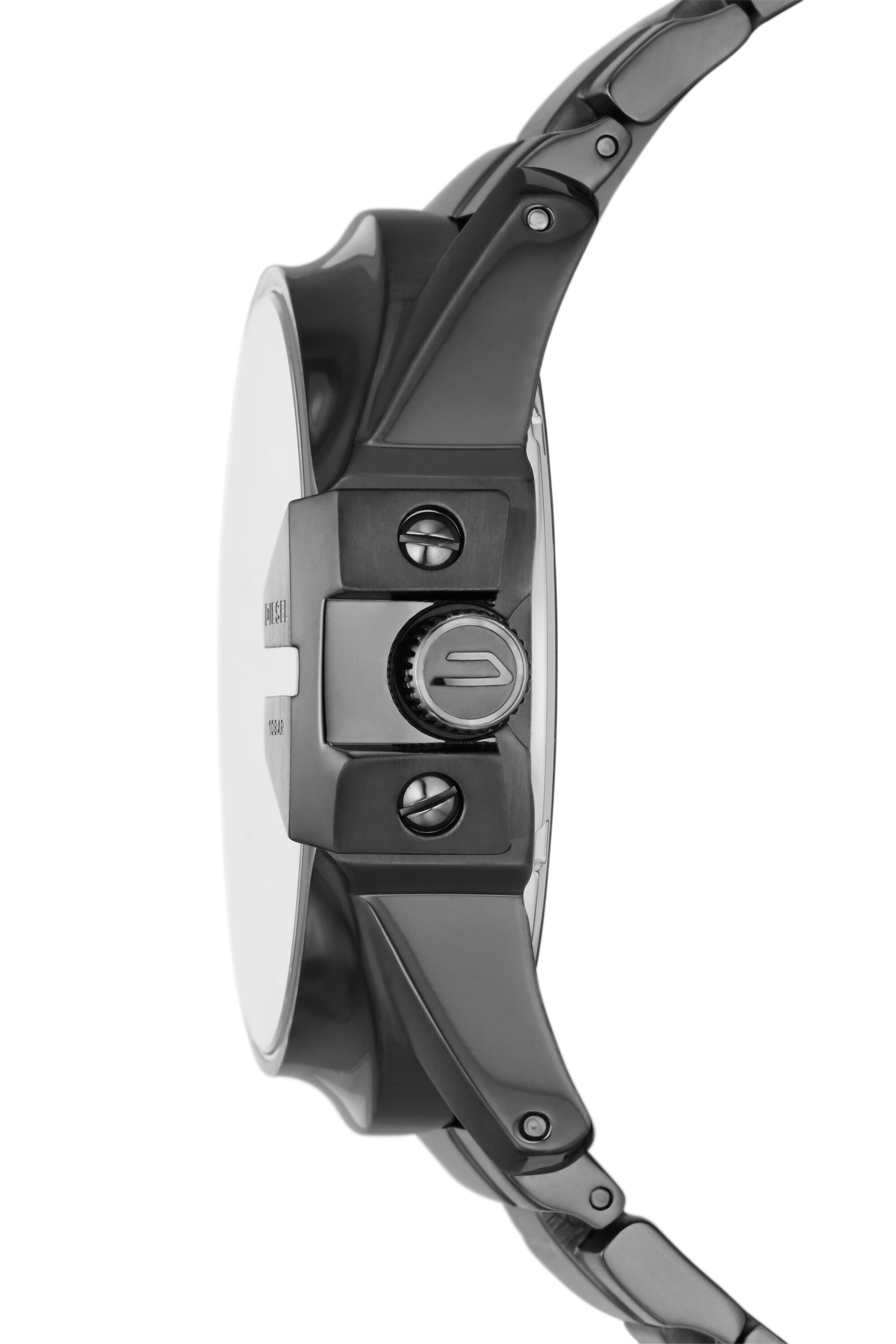 DZ1965 Man: Master Chief chronograph gunmetal-tone watch DZ1965 Man: Master Chief chronograph gunmetal-tone watch