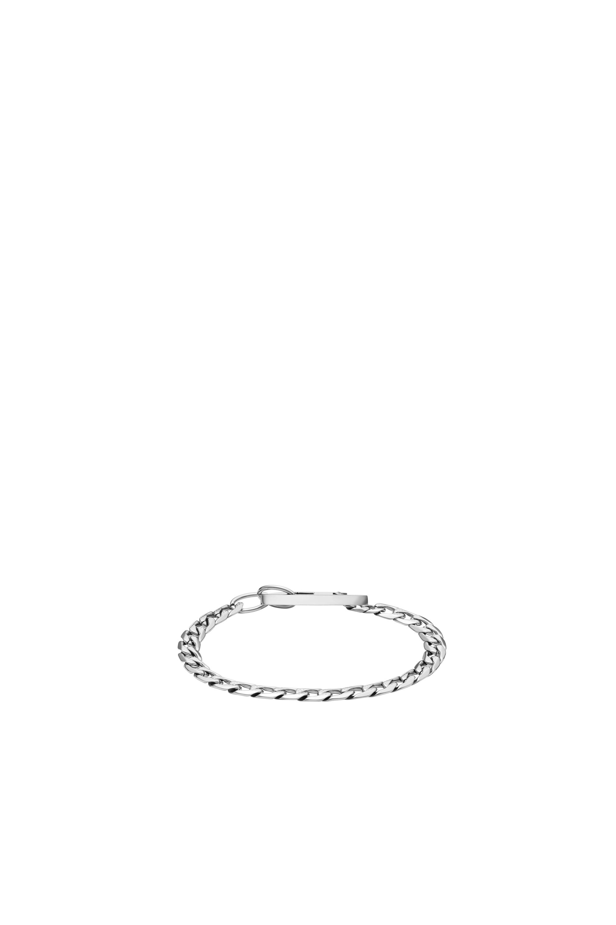 2024激安通販 Women's Stainless steel chain bracelet | Silver | Diesel アクセサリー