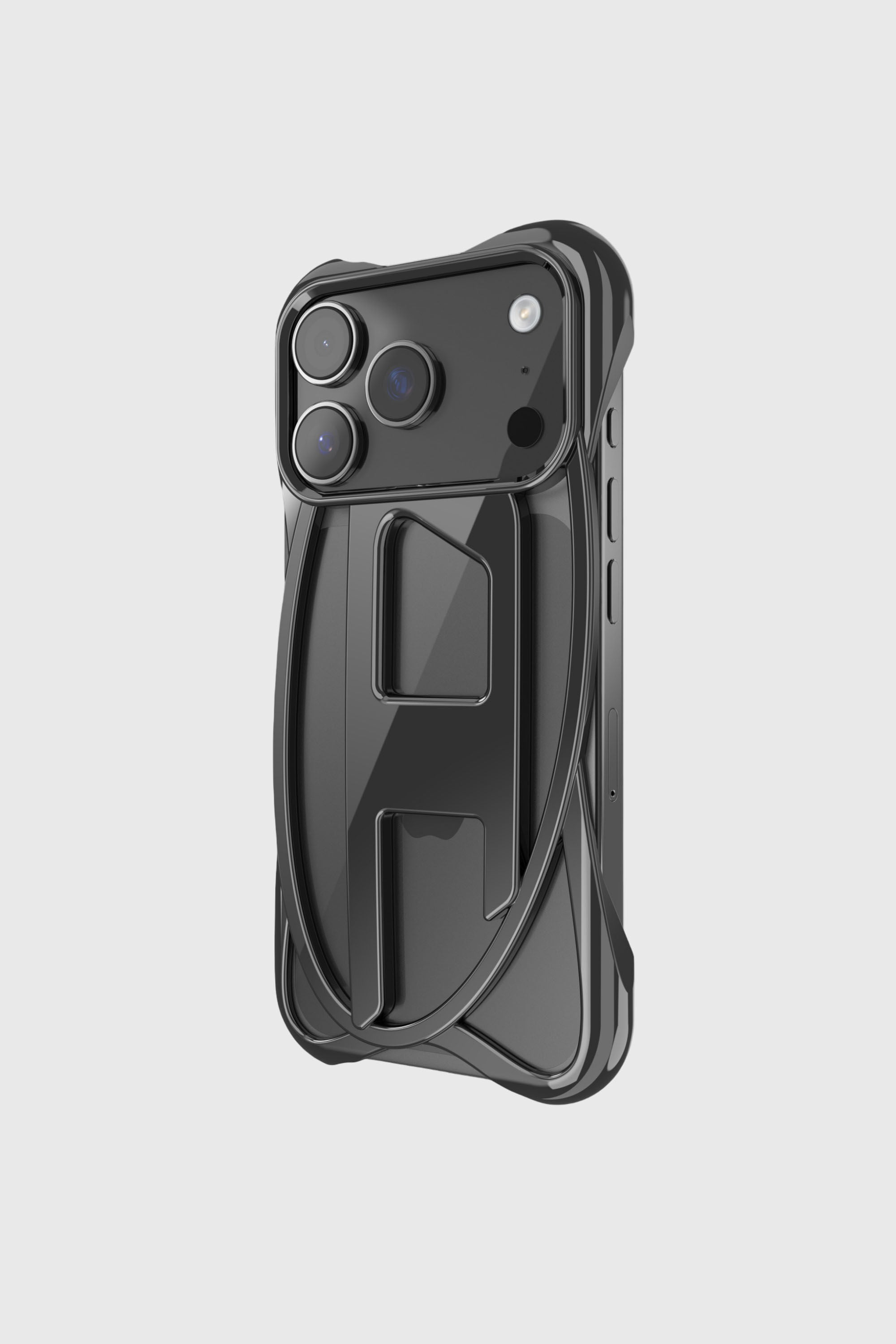 iPhoneアクセサリー DIESEL Caged D Case iPhone 17 Pro Max Women's Caged D glossy case for iPhone 17 Pro | Black | Diesel