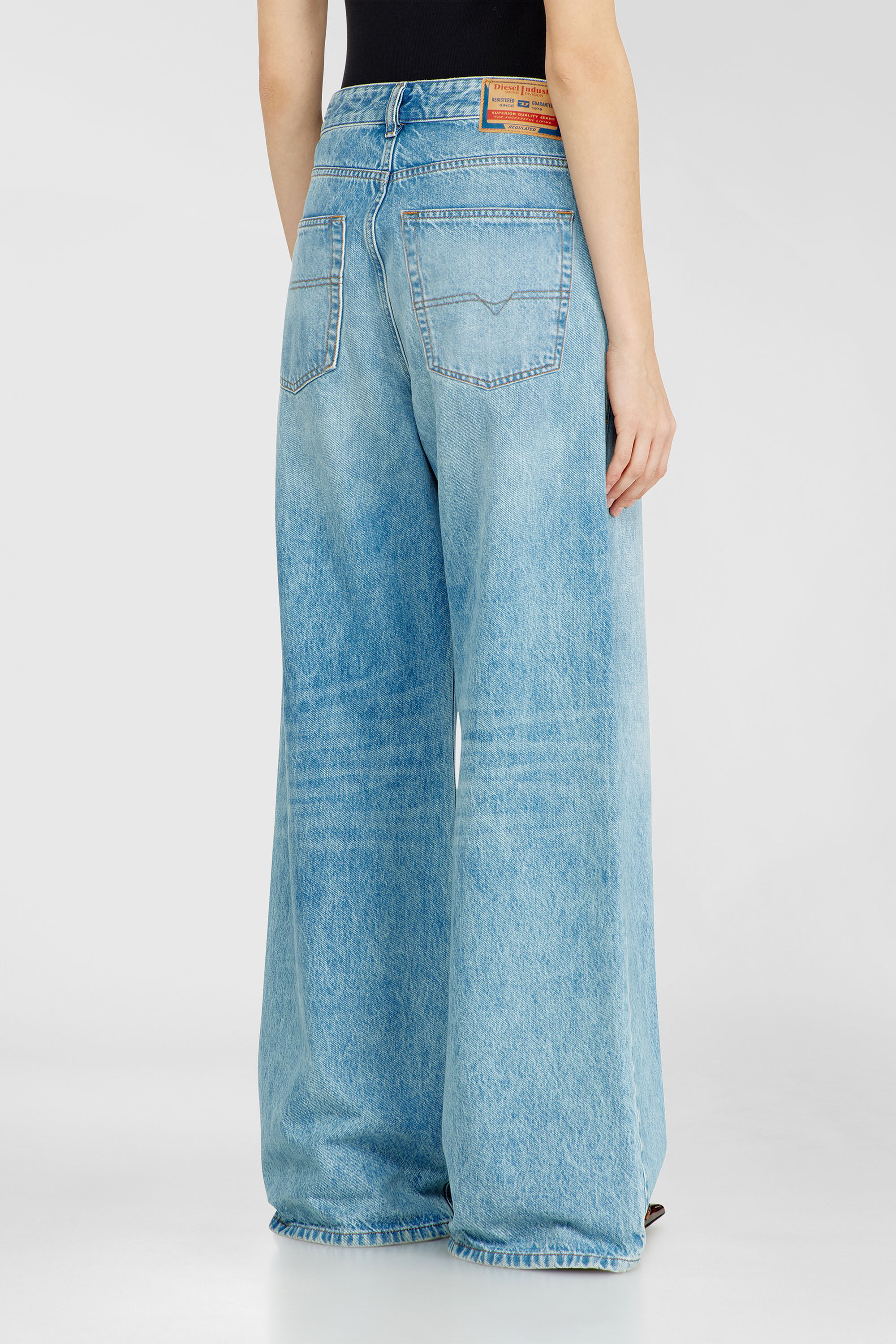 Women's Relaxed Jeans | Light blue | Diesel 1996 D-Sire