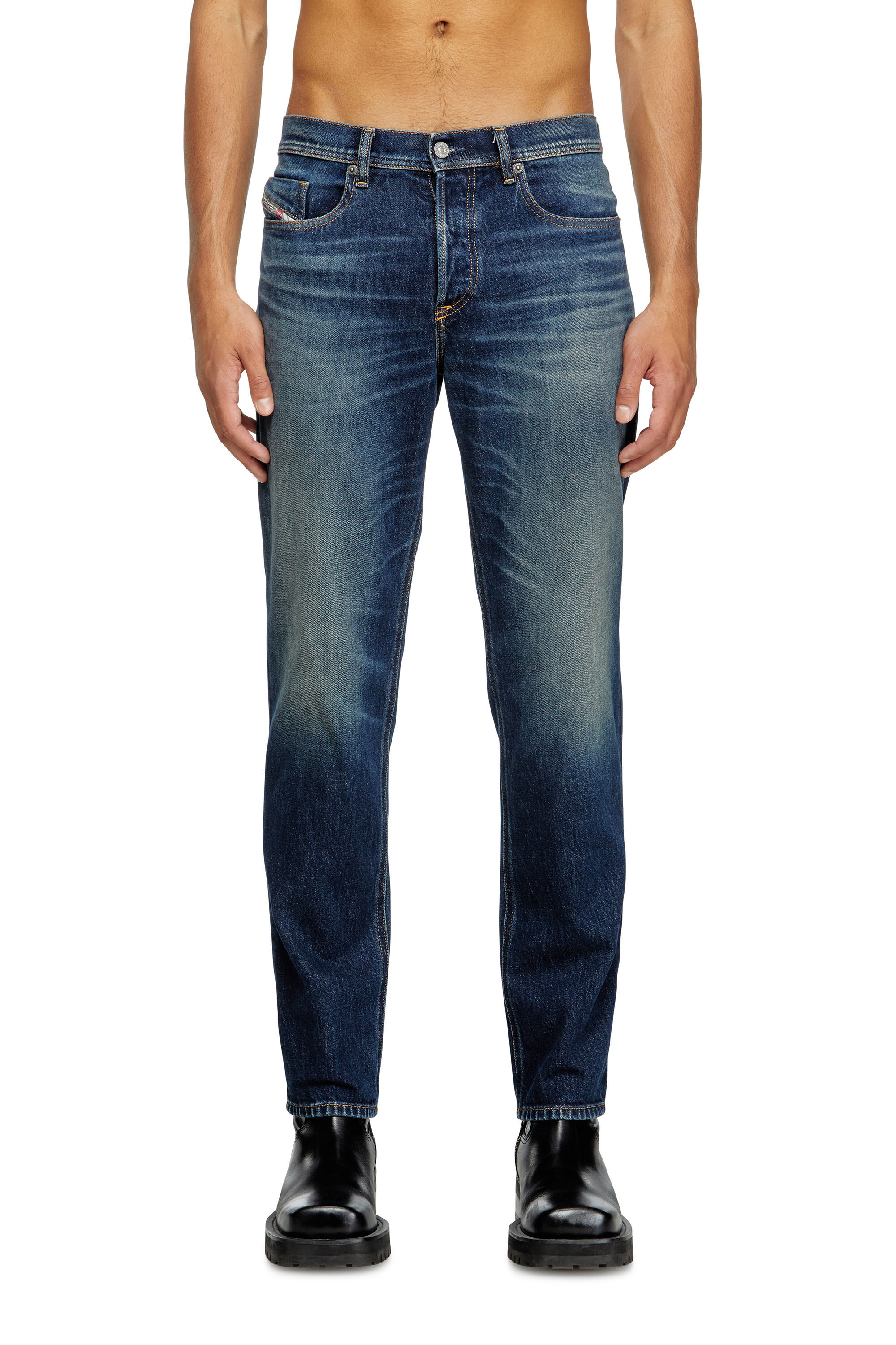 Men's Regular Jeans | Dark Blue | Diesel 2023 D-Finitive
