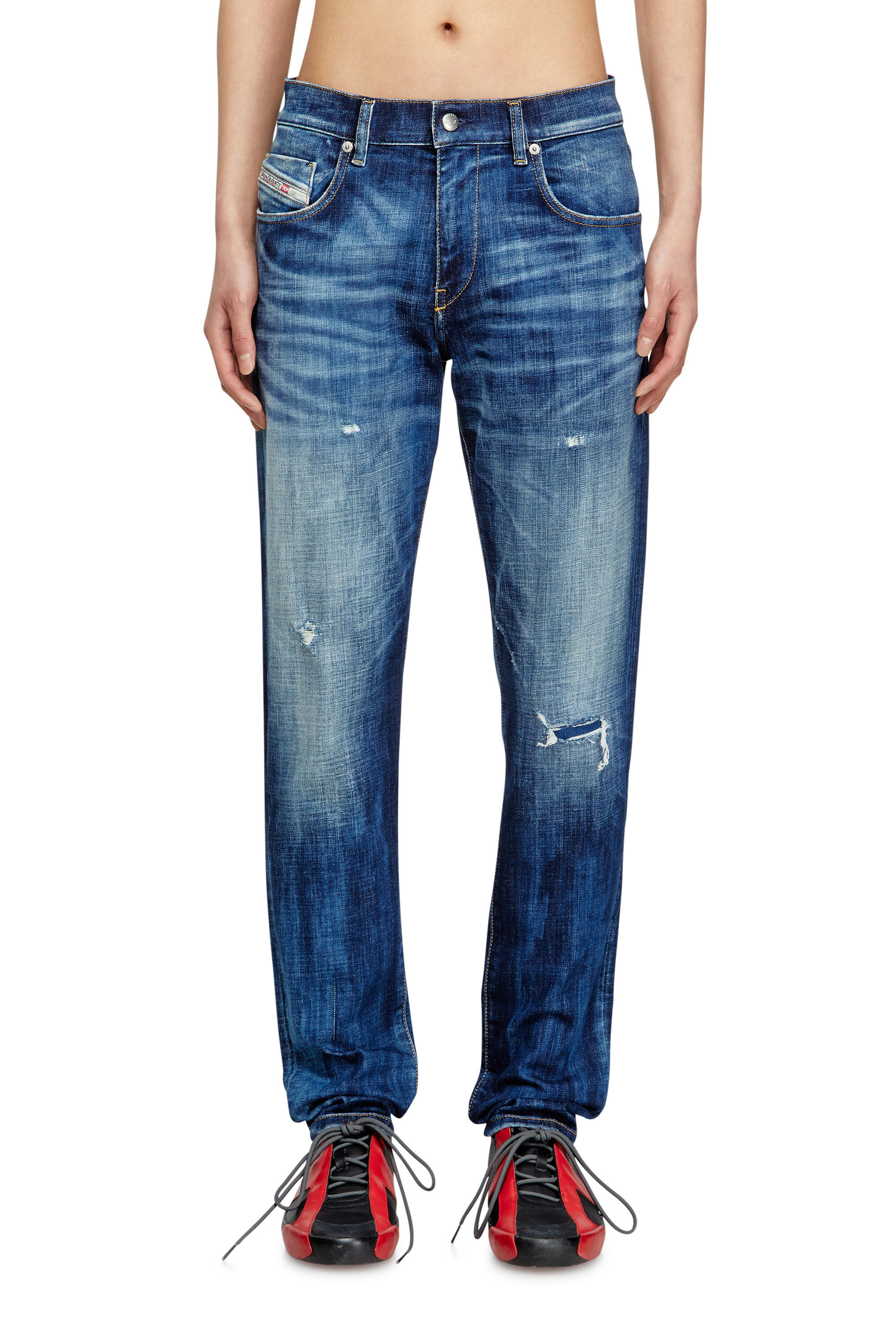 Men's Slim Jeans | Regular Waist 2019 D-StruktDark Blue | Diesel TR