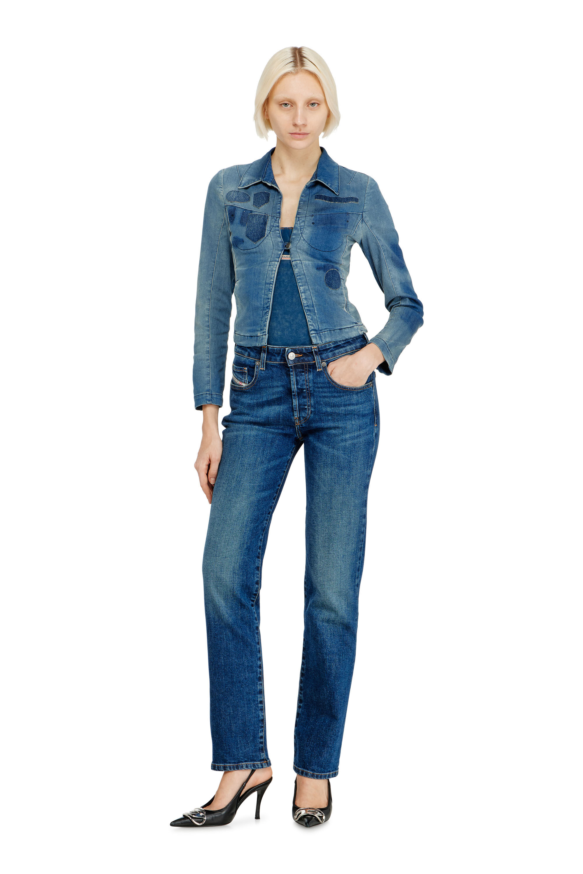 Women's Regular Jeans | Dark Blue | Diesel 1989 D-Mine