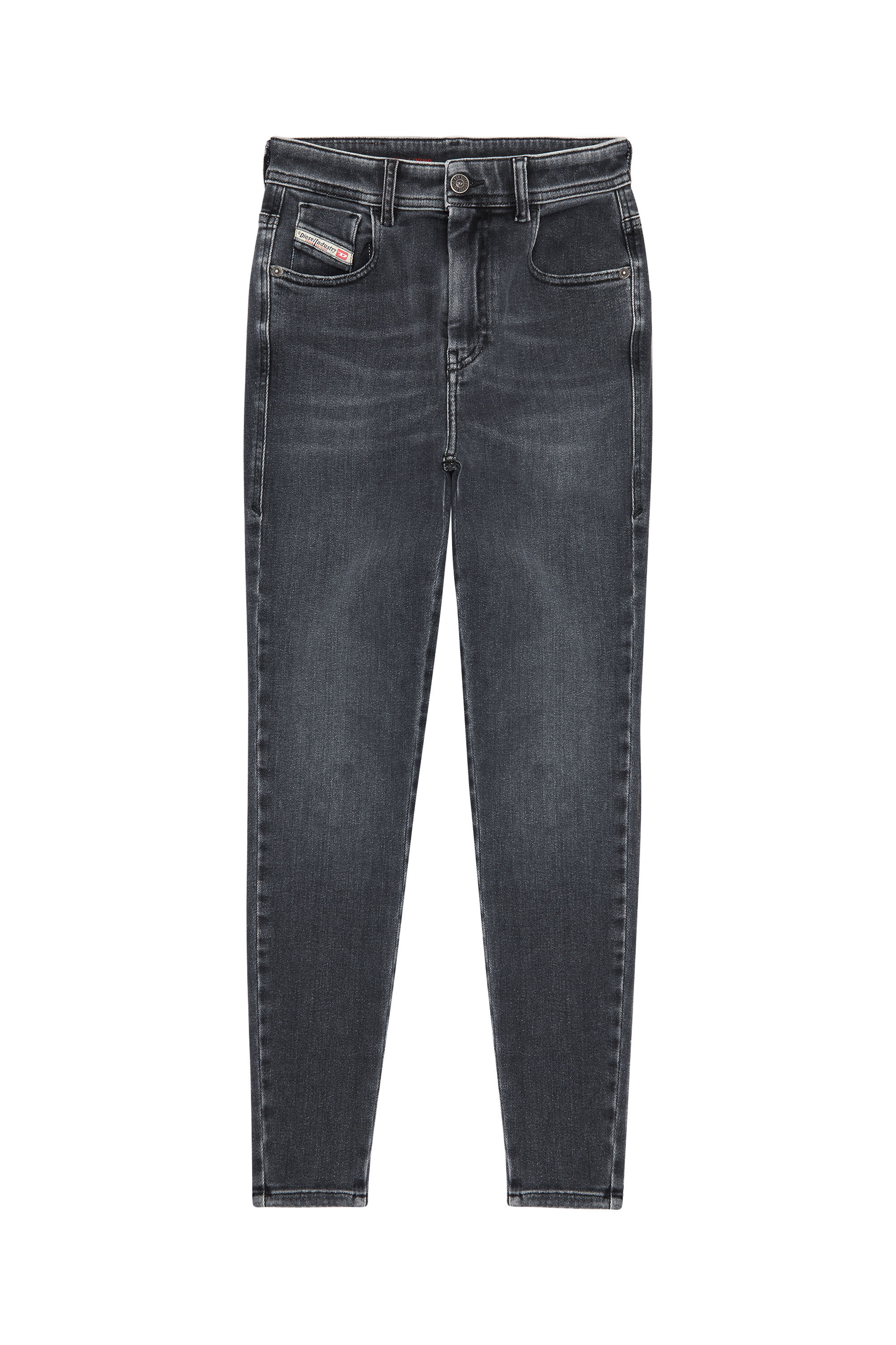 1984 SLANDY-HIGH Woman: Super skinny grey Jeans | Diesel.com