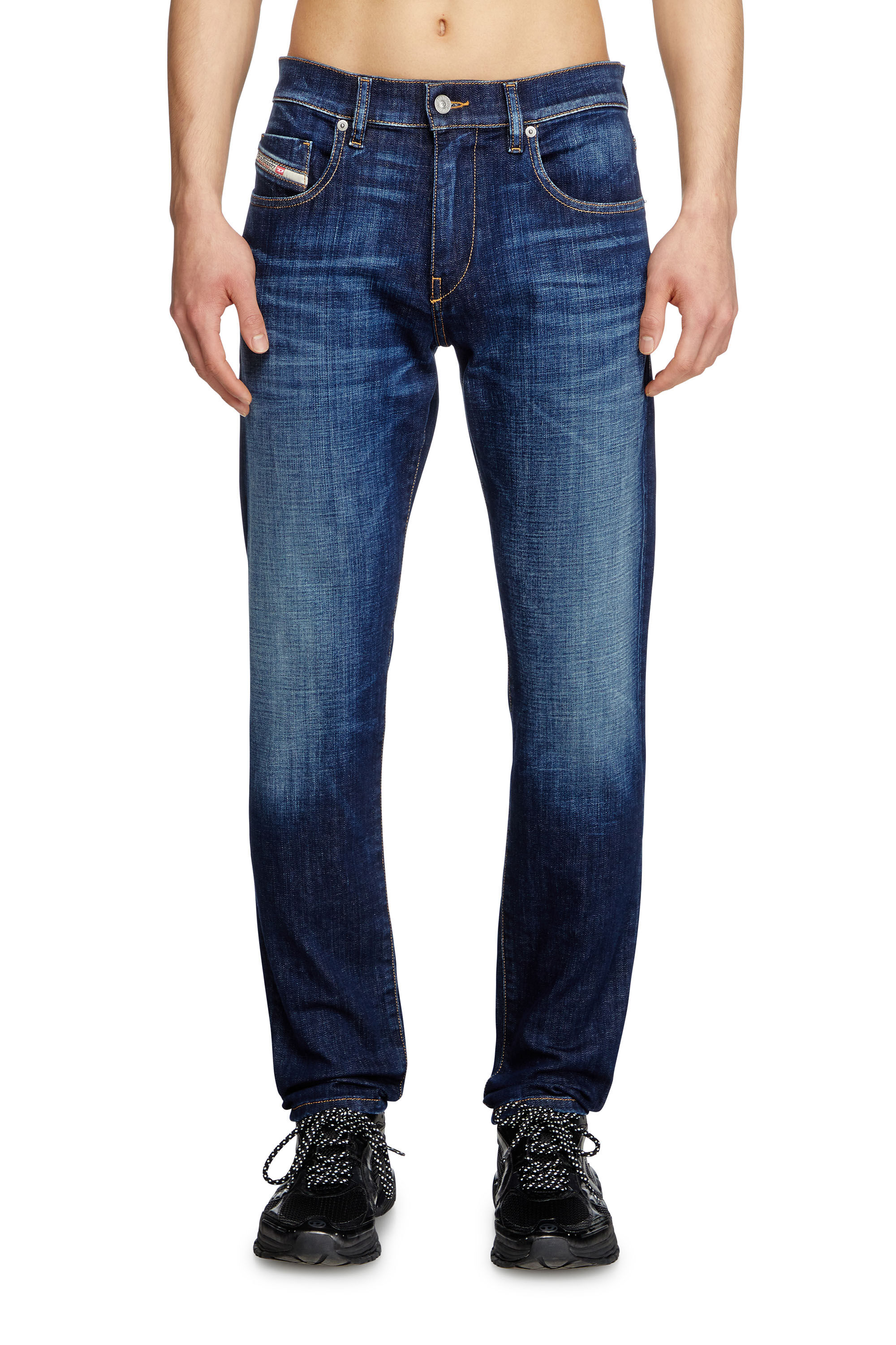 Men's Slim Jeans | Medium blue | Diesel 2019 D-Strukt Men's Slim Jeans | Medium blue | Diesel 2019 D-Strukt