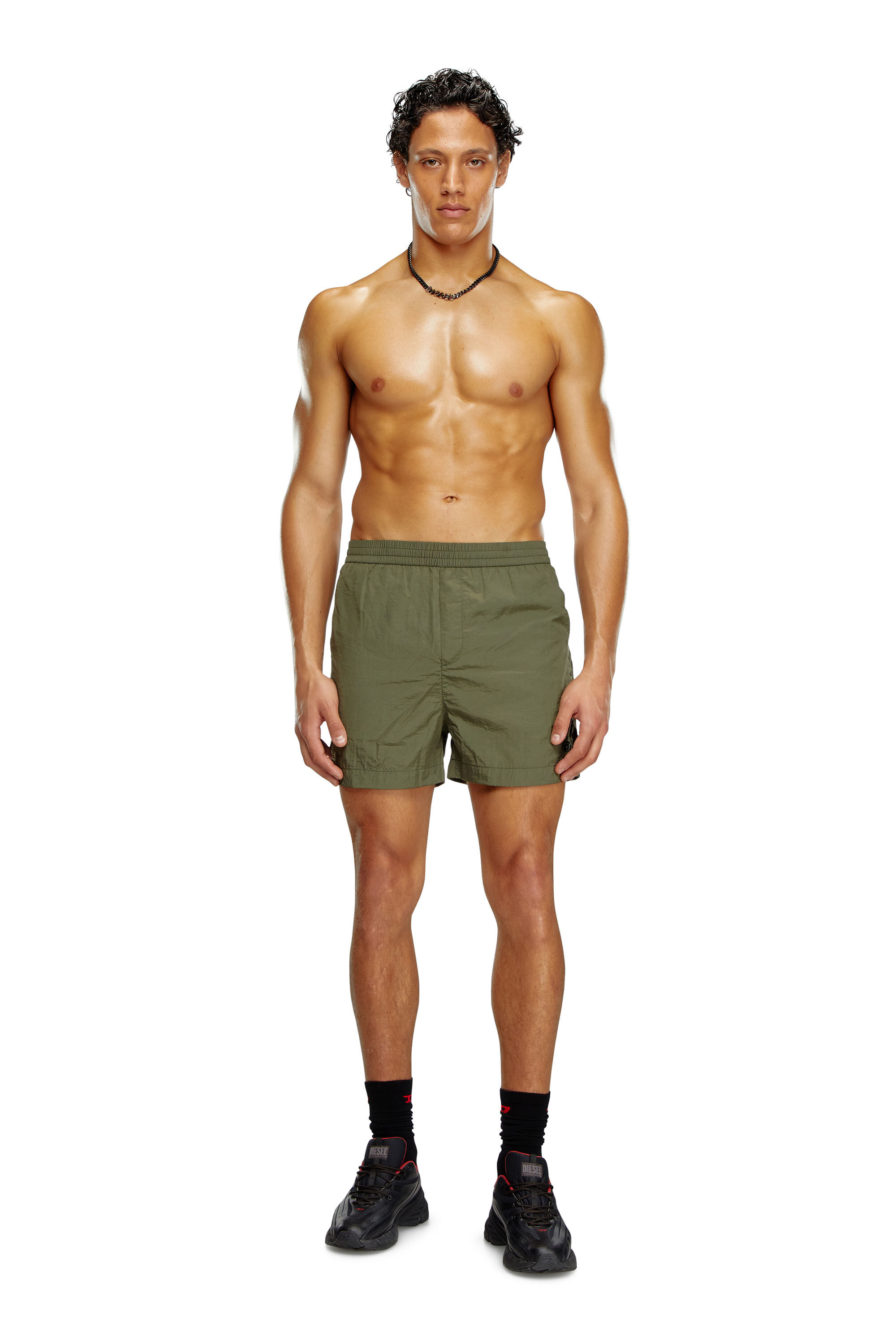 Men's Nylon board shorts | Green | Diesel