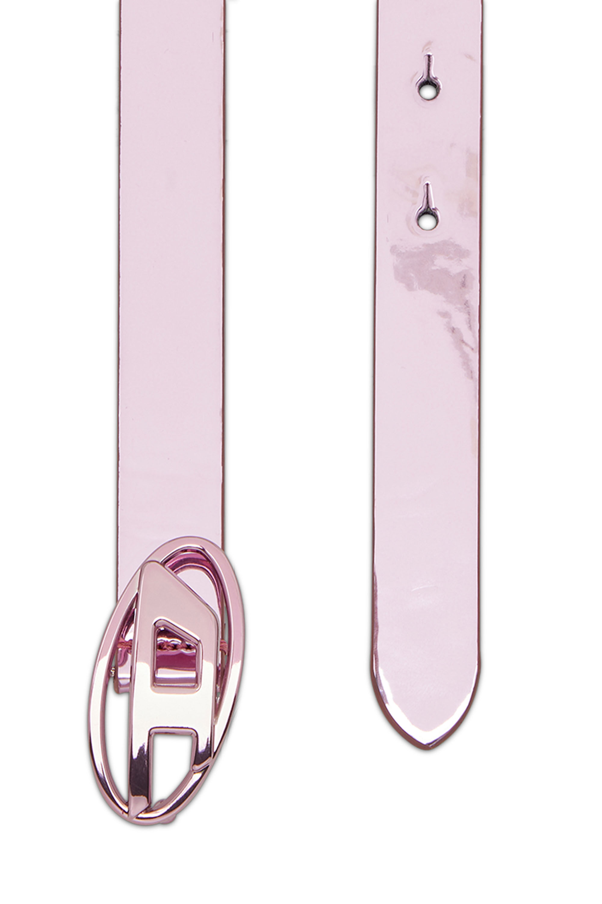 Pink metallic belt on sale