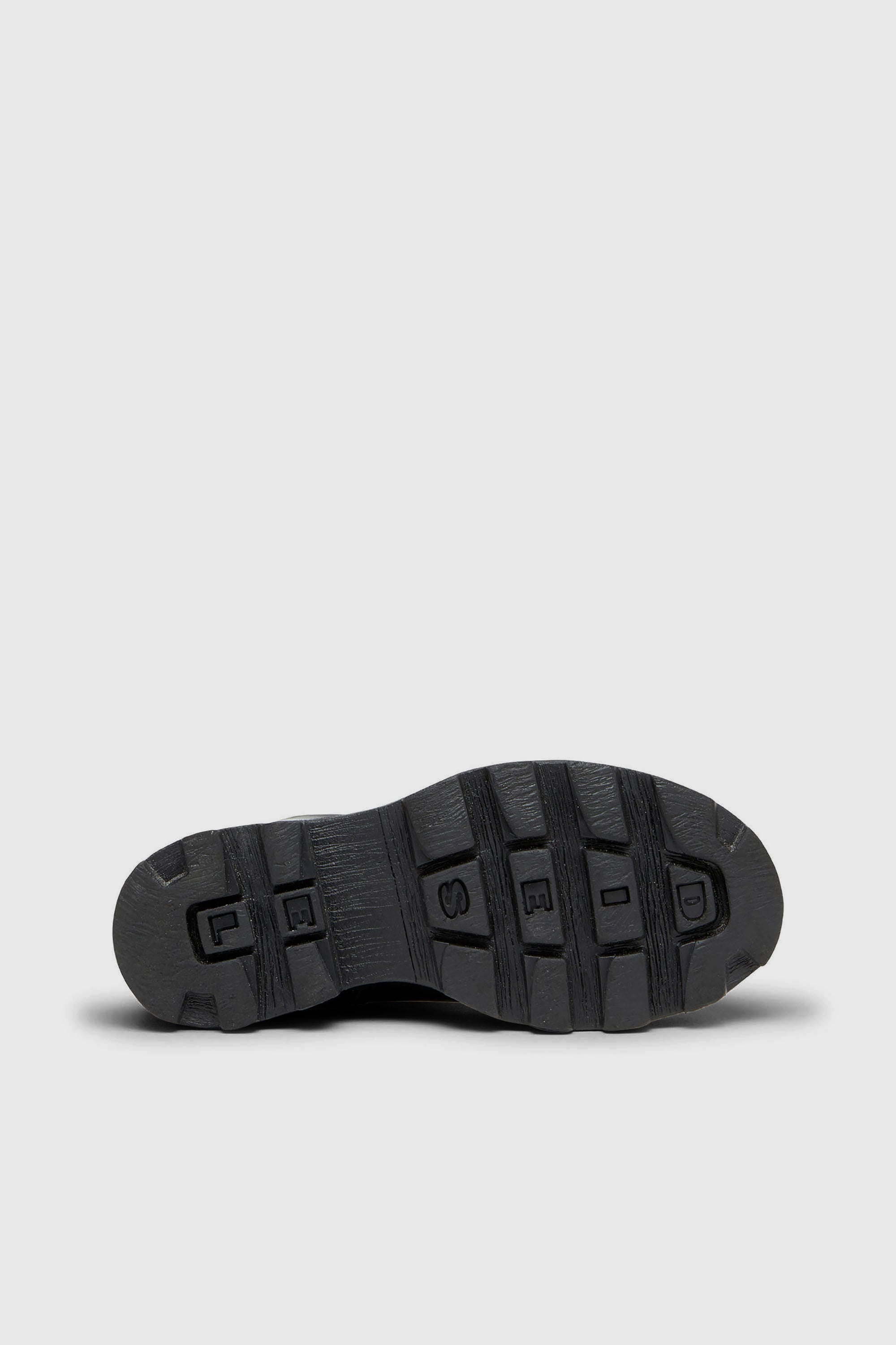 Diesel - D-HAMMER BKR D W, Woman's D-Hammer-Cut-out leather boots with logo hardware in Black - 5