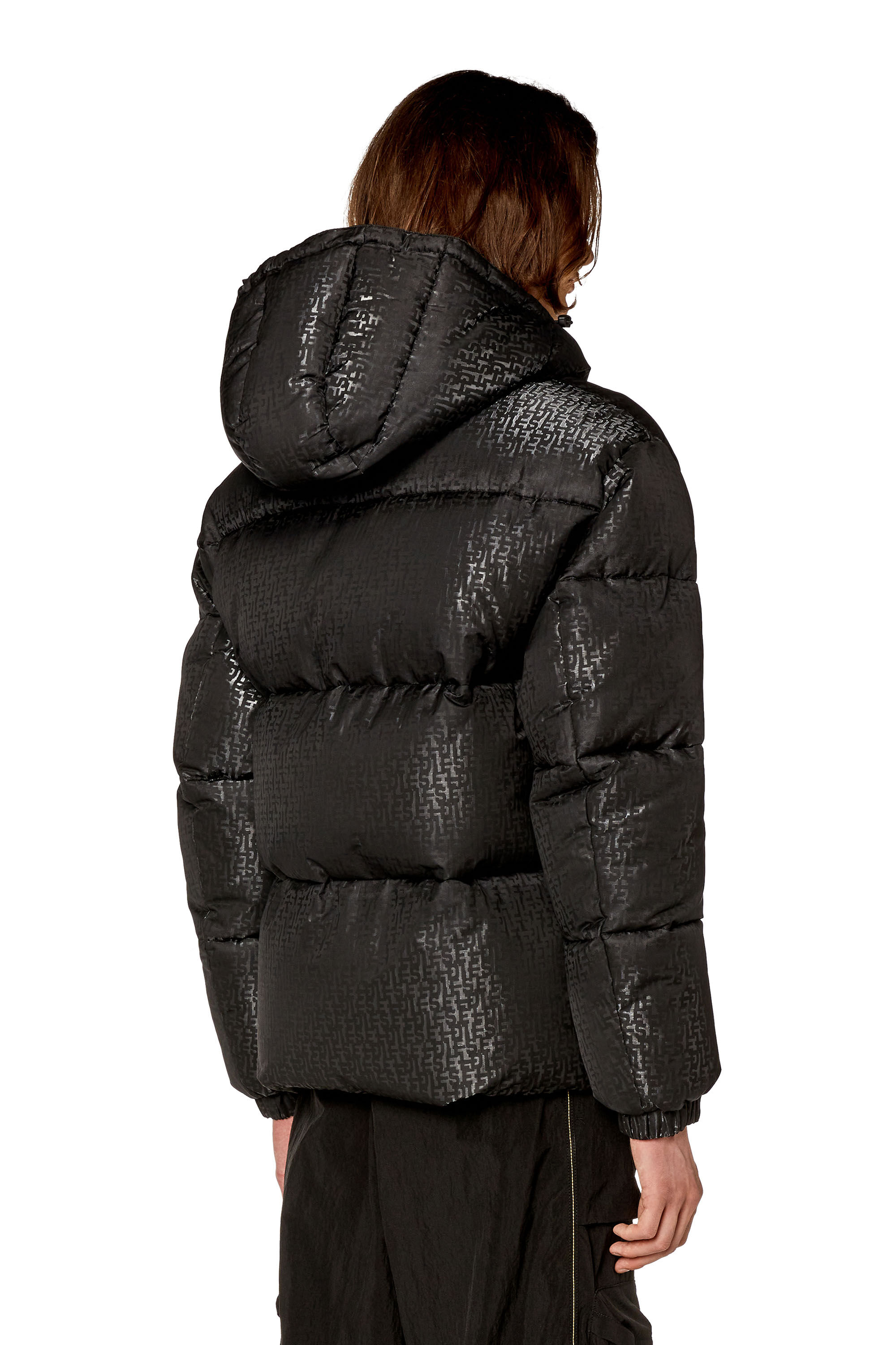 Outerwear  B-Monogram Puffer Jacket - Nylon Outerwear In Black