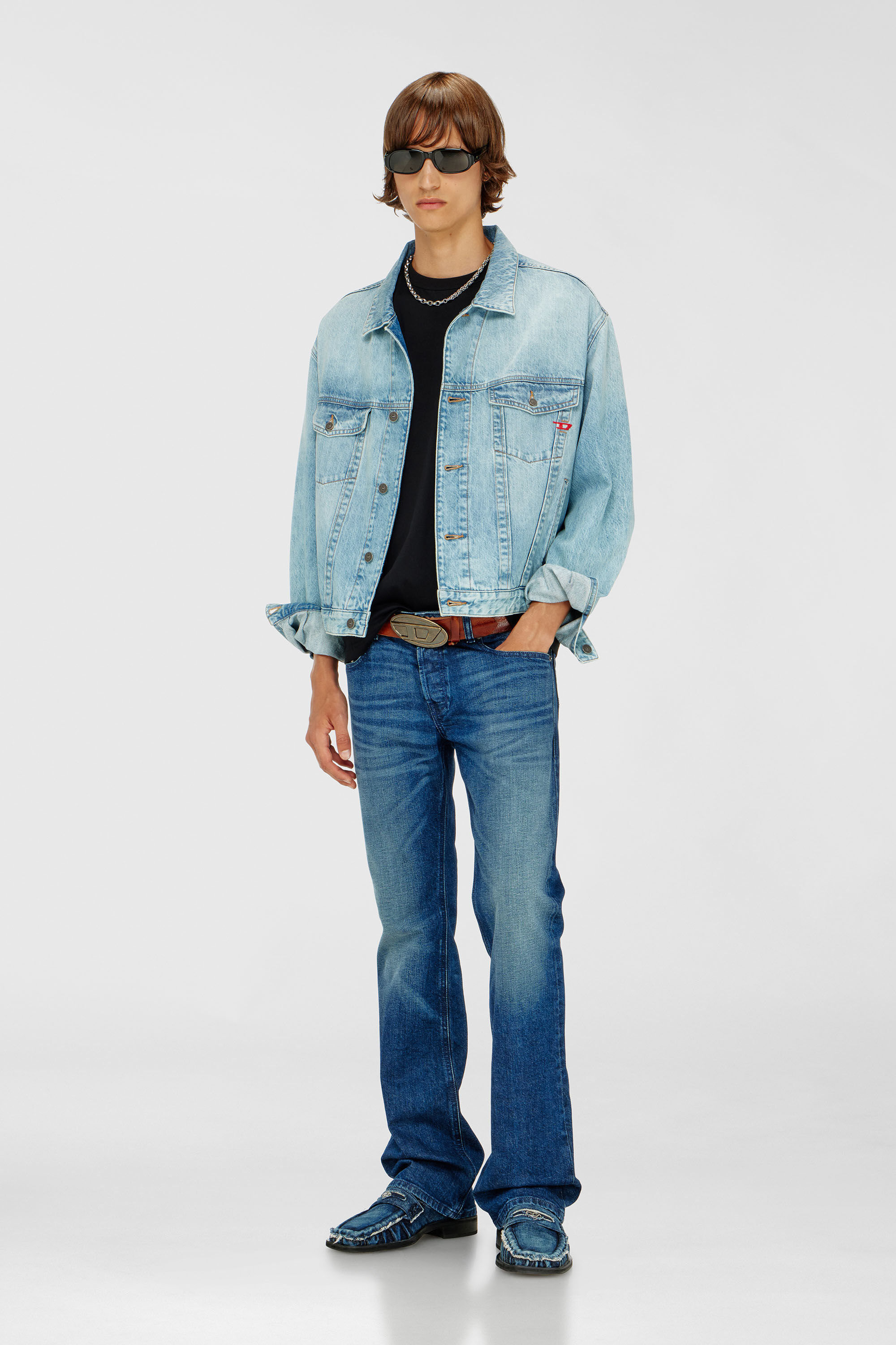 Men's Bootcut Jeans | Low Waist 2007 ZatinyDark Blue | Diesel TR