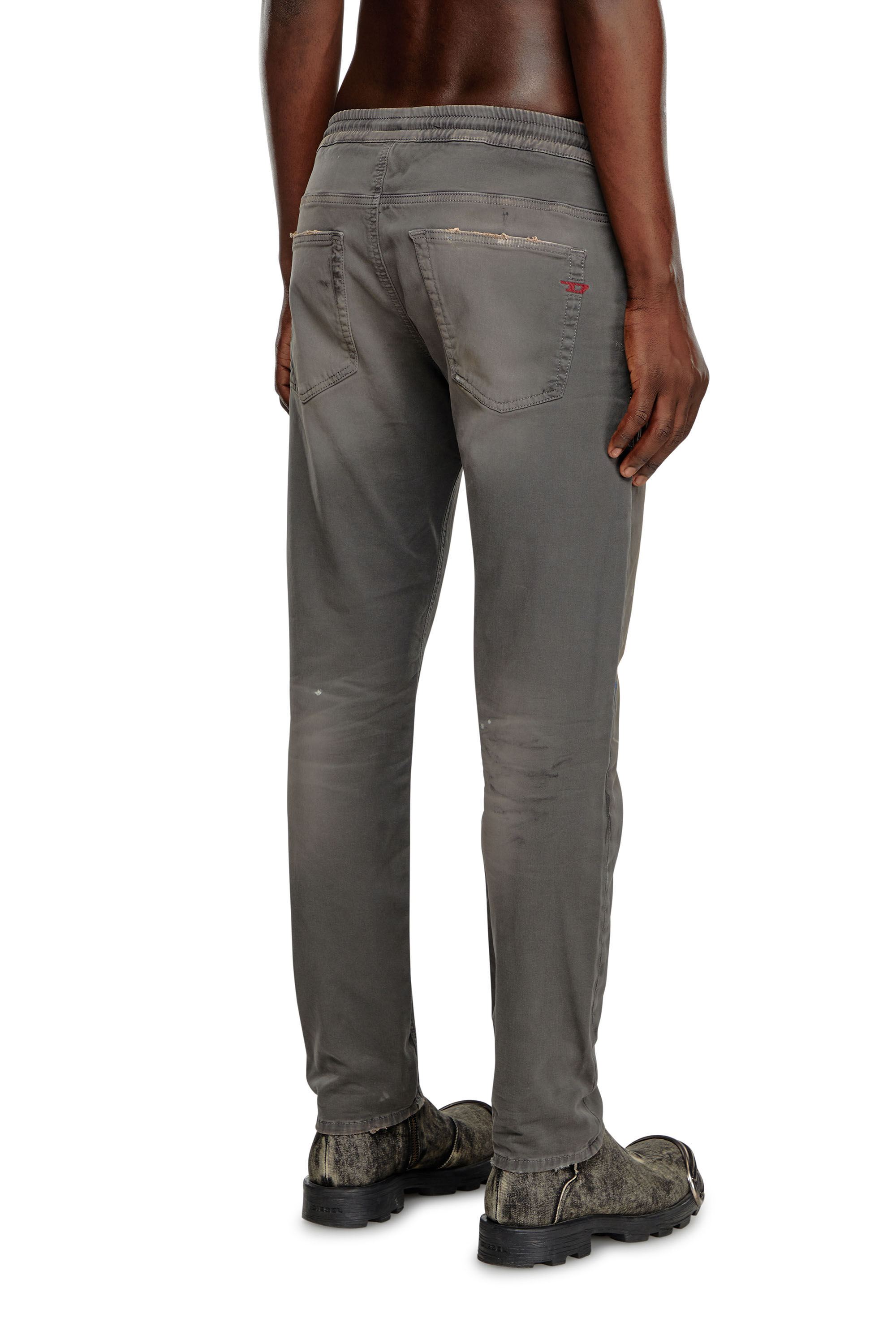 Men's Regular Jeans | Dark grey | Diesel 2030 D-Krooley Joggjeans®