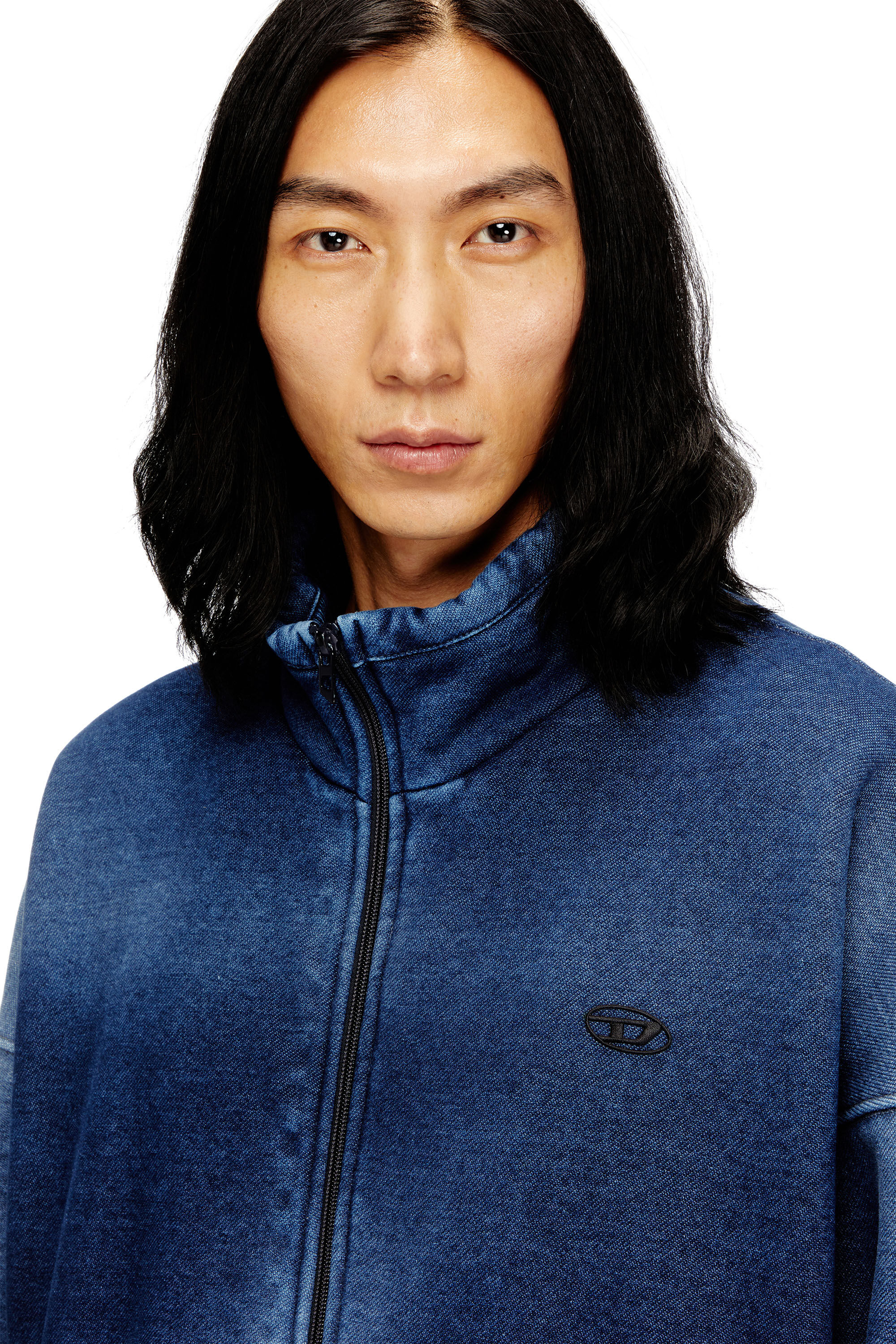 DIESEL ディーゼル ジャケット ペイズリー ネイビー 総柄 洗える 52 メンズジャケット｜ディーゼル公式オンラインストア Diesel® JP