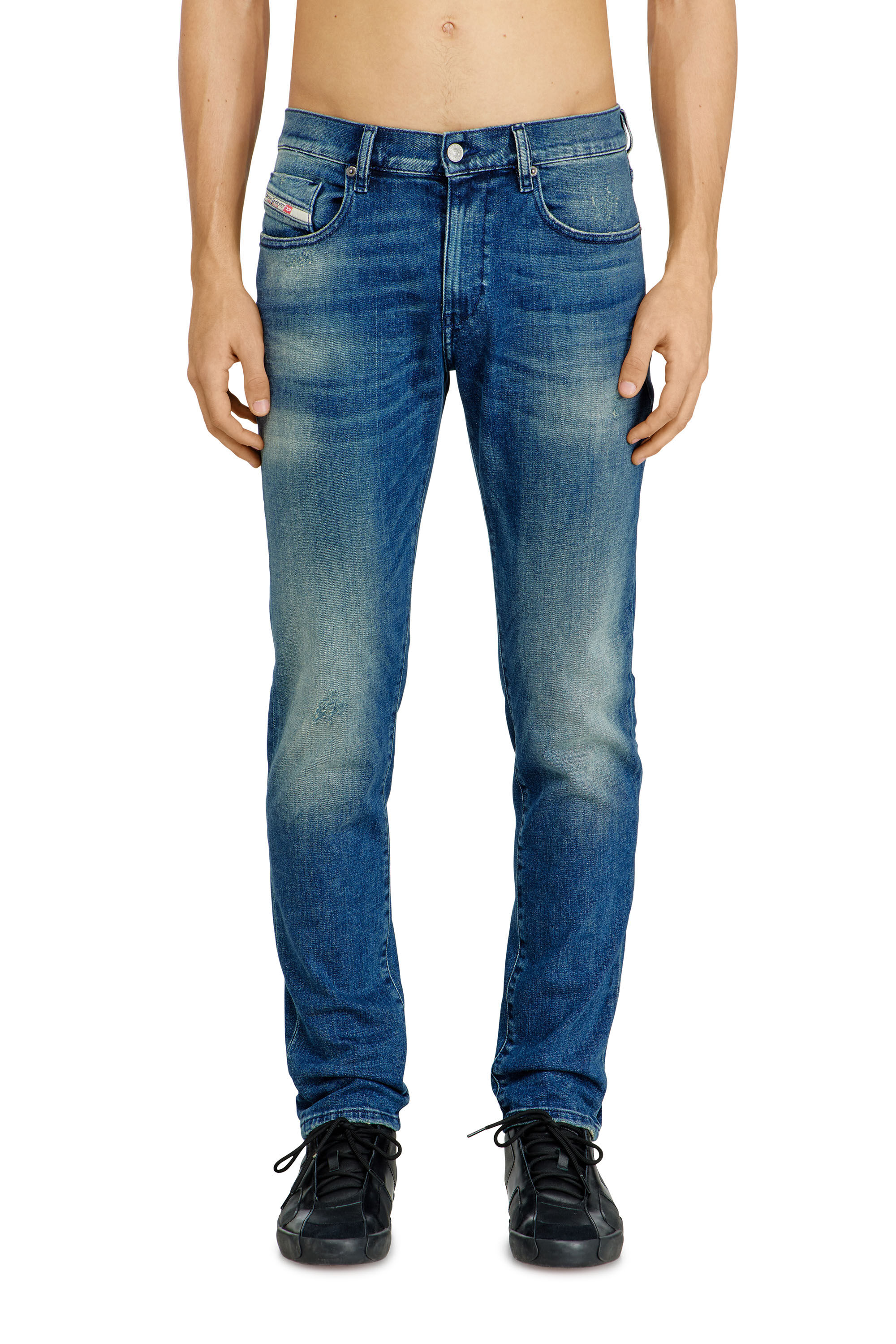 Men's Slim Jeans | Regular Waist 2019 D-StruktMedium blue | Diesel TR