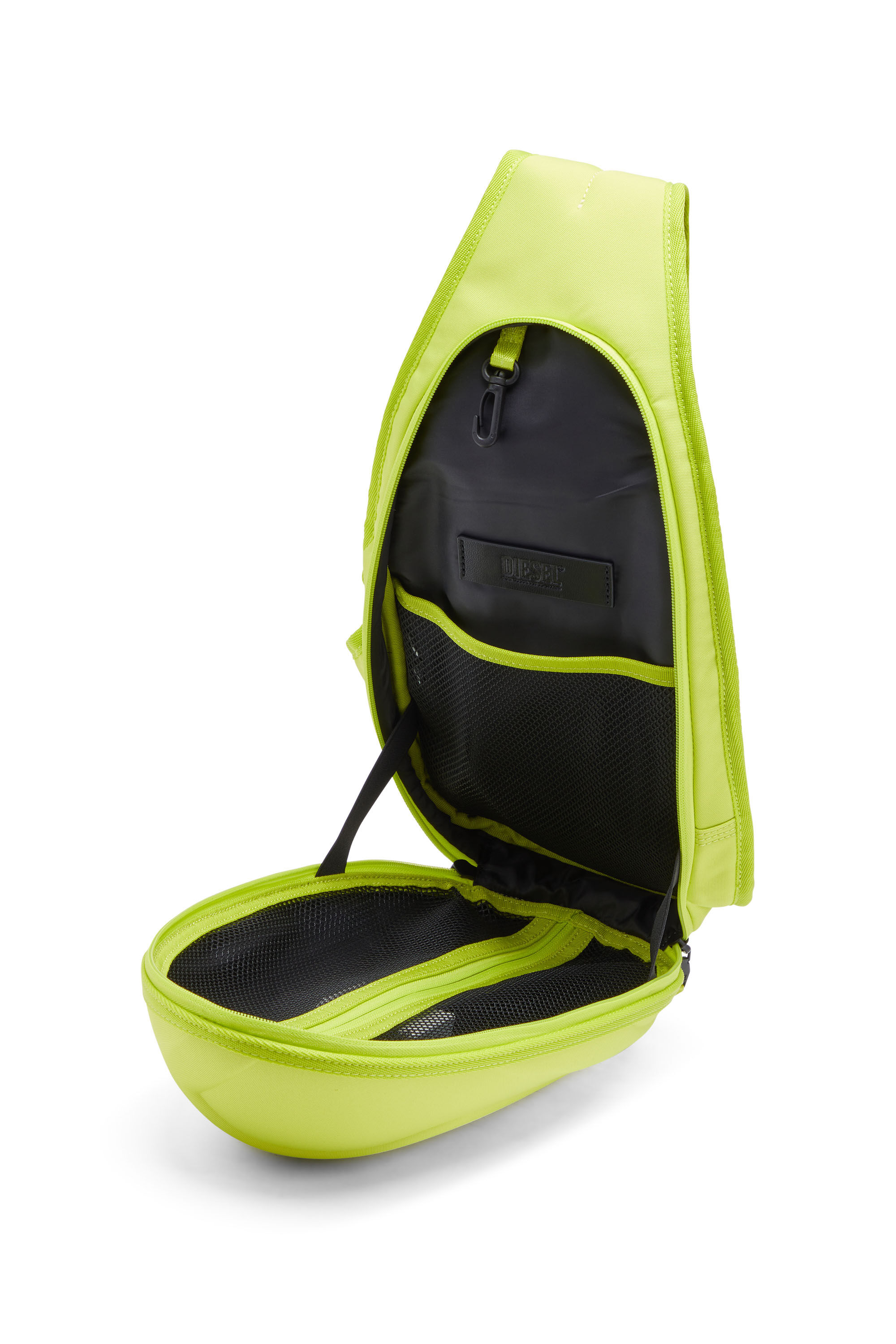 Diesel - 1DR-POD SLING BAG, Yellow Fluo - Image 2