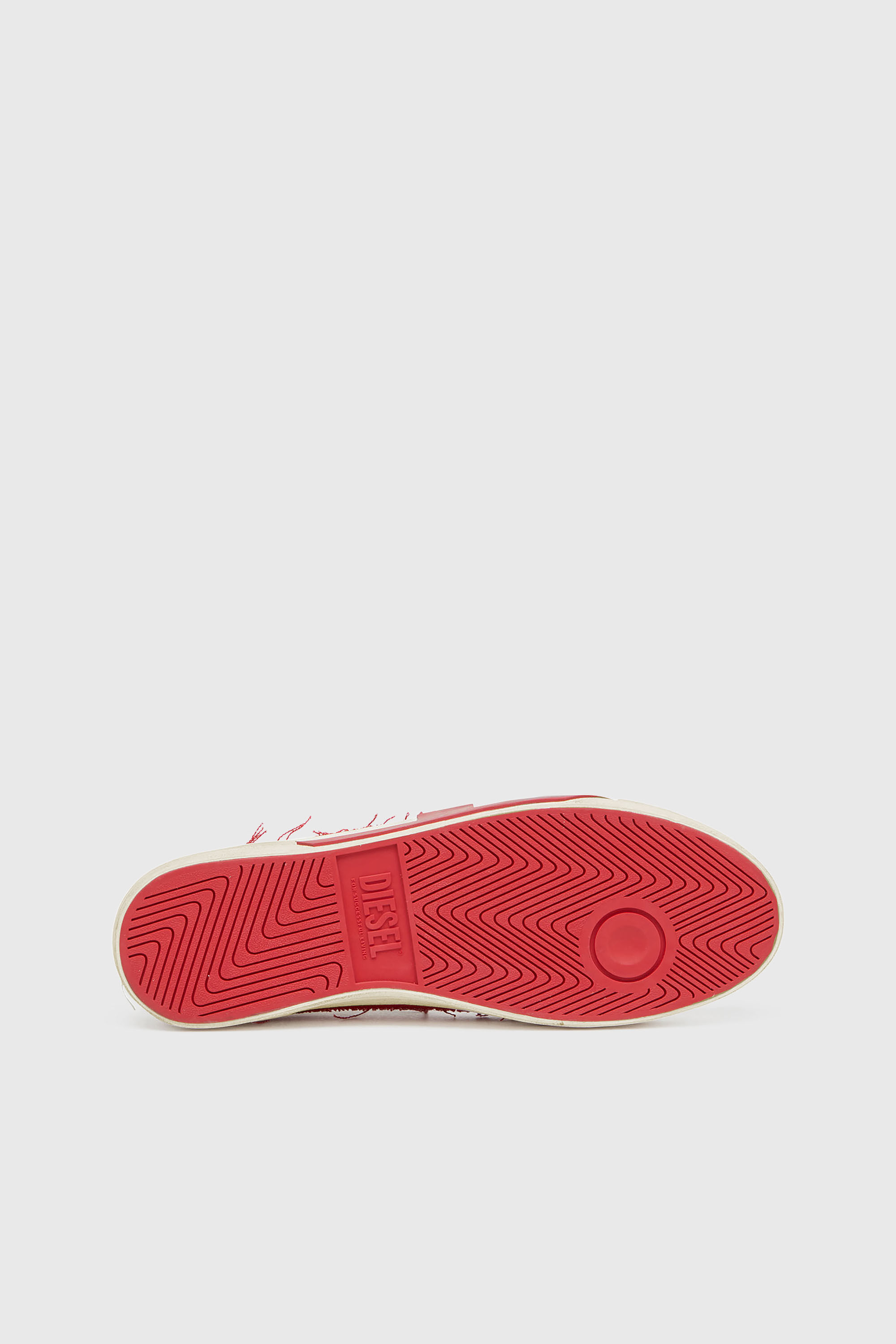 Diesel - S-D-VERSE LOW II, Man's S-D-Verse-Dirty-effect canvas sneakers in null - 5