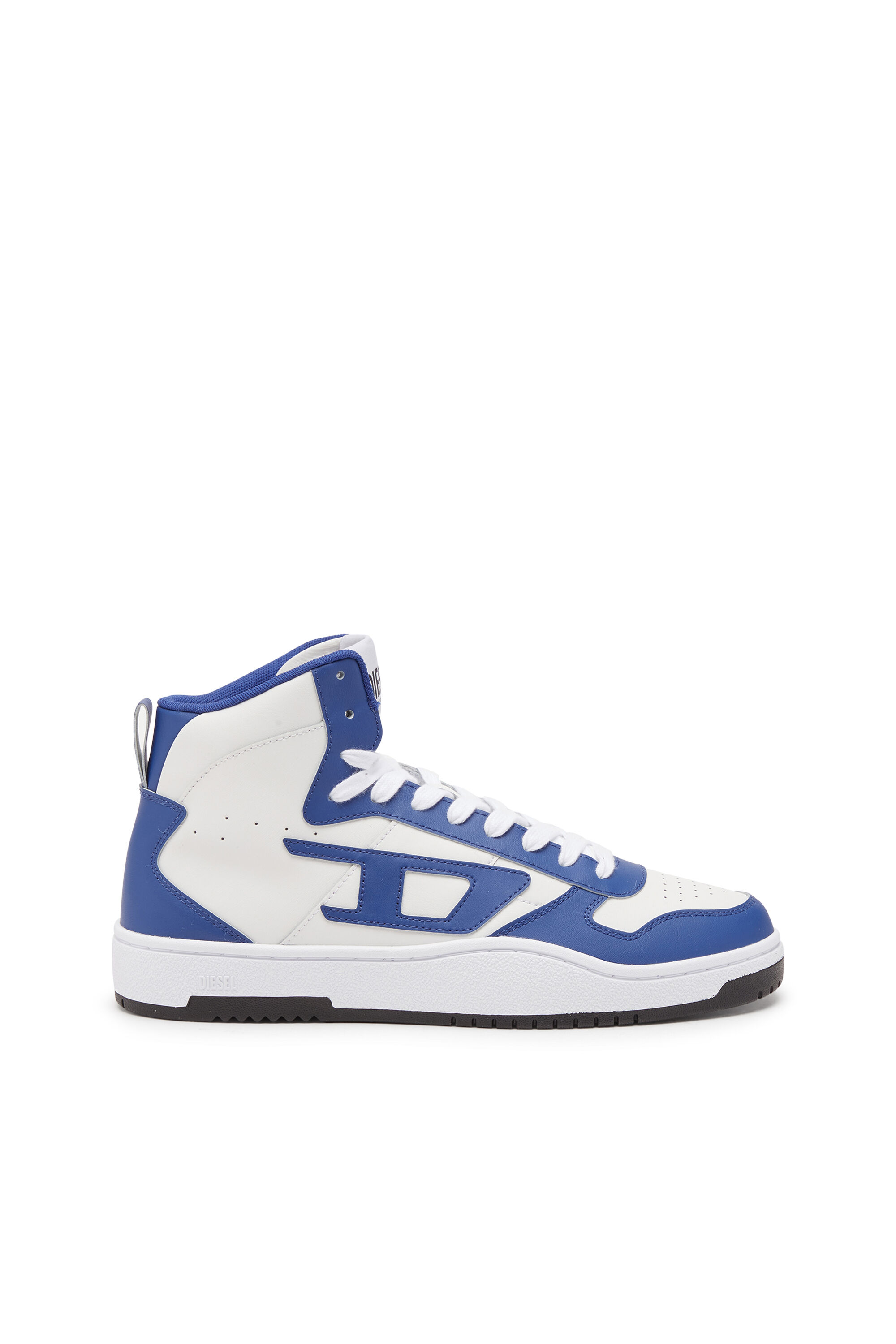 Men's S-Ukiyo-High-top sneakers in leather | Multicolor | Diesel