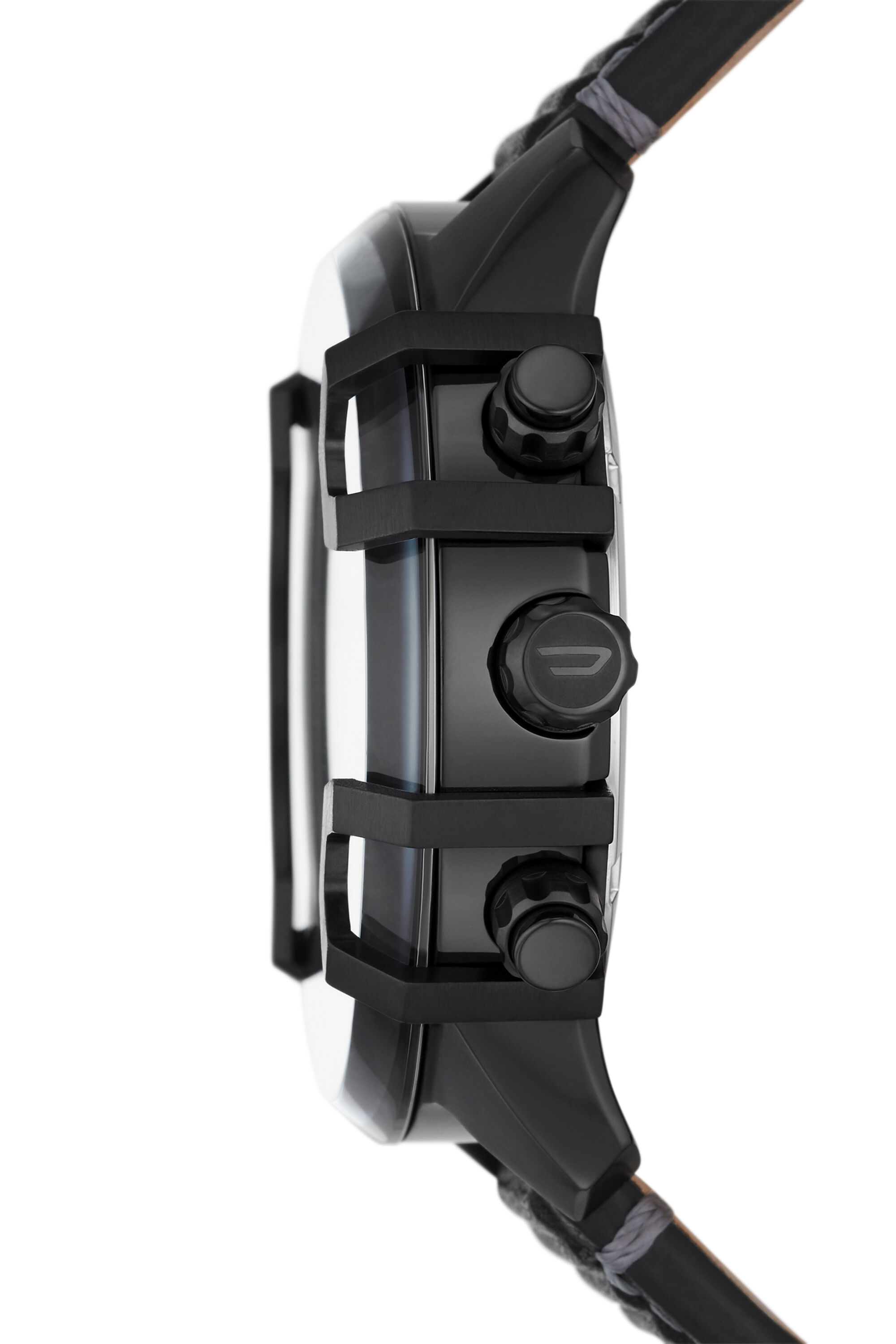 DZ4576 Man: Griffed Chronograph Leather Watch | Diesel