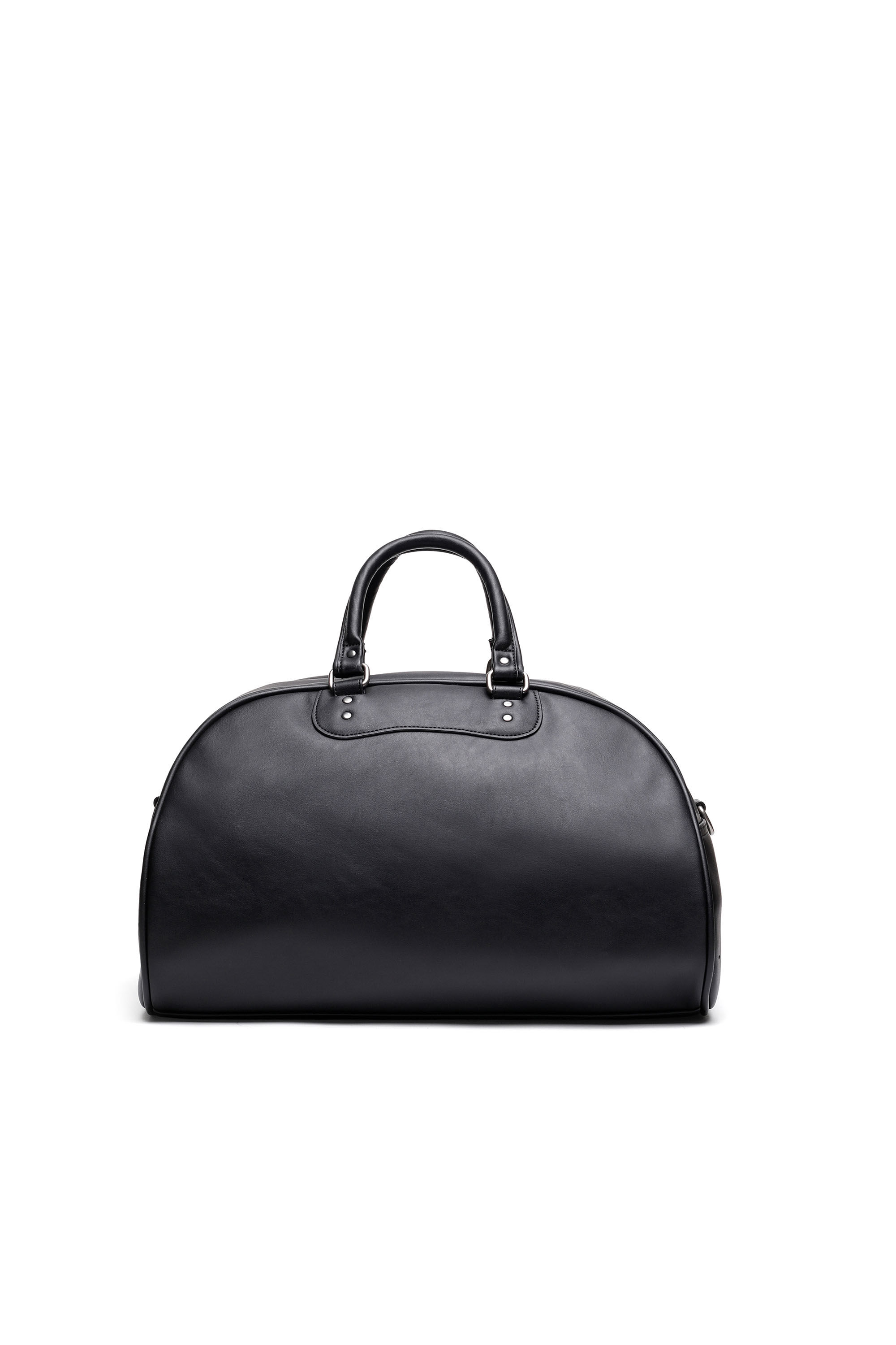 MERI: Duffle bag in faux leather with 