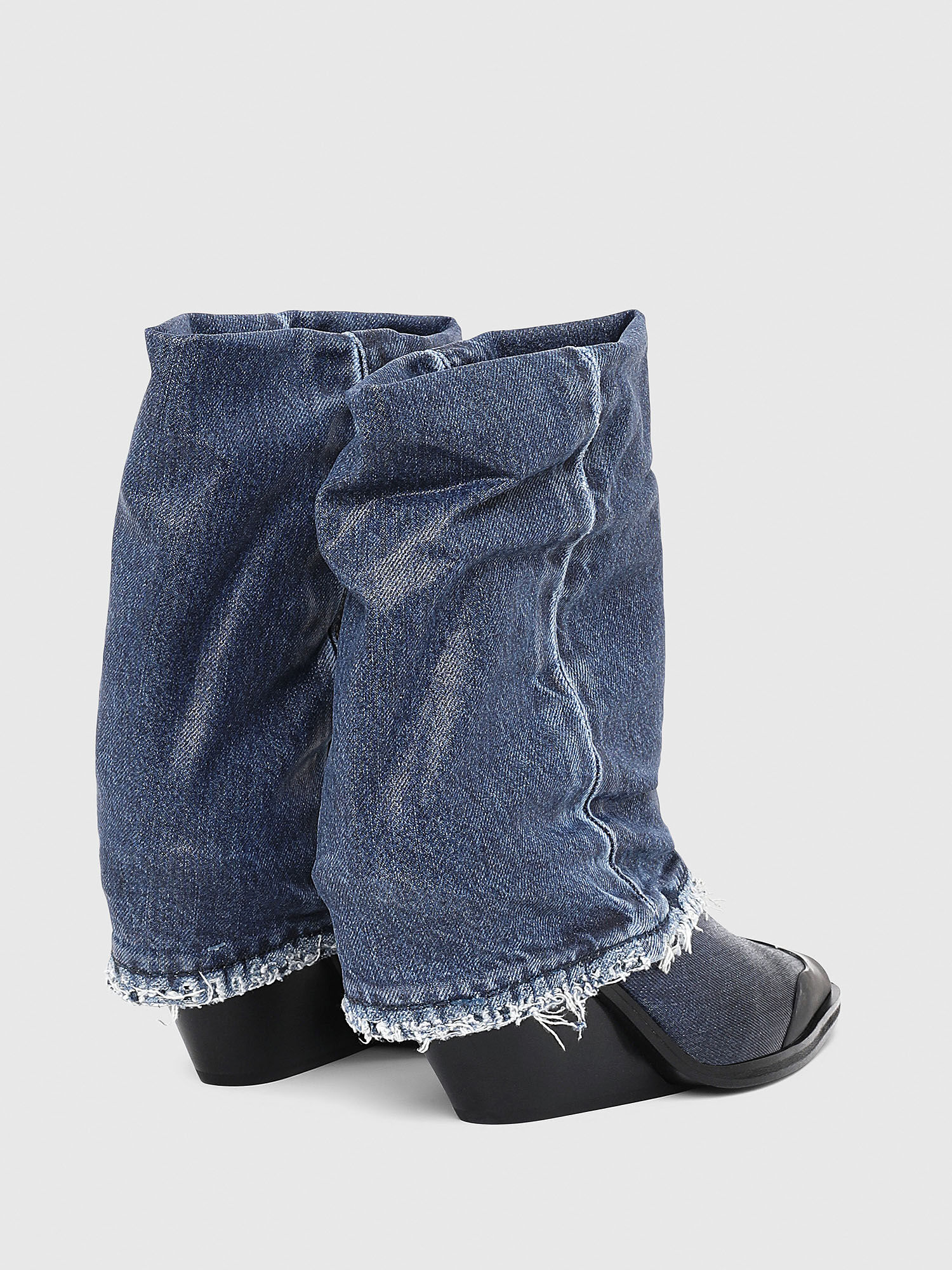 Diesel denim boots clearance