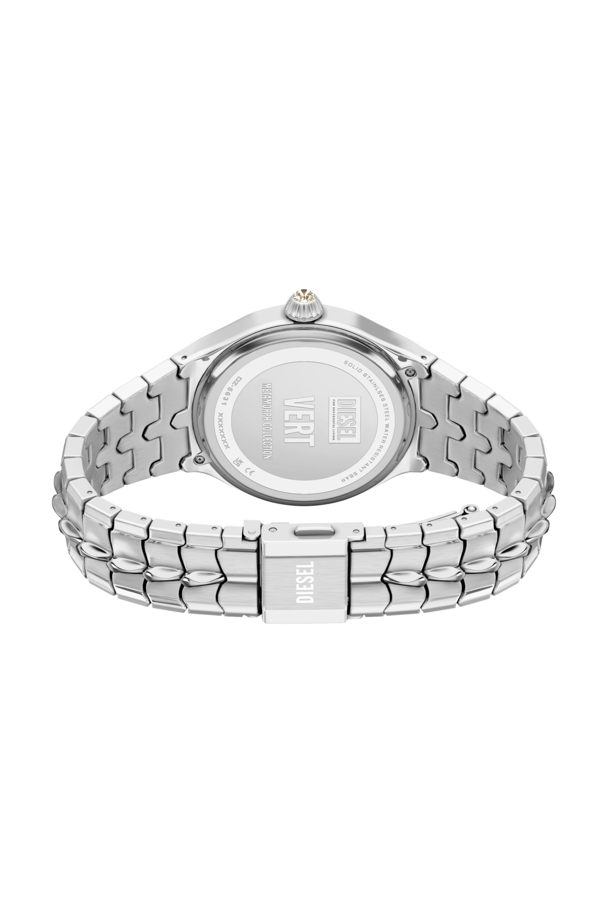 Men's Vert Stainless Steel Watch | Silver | Diesel