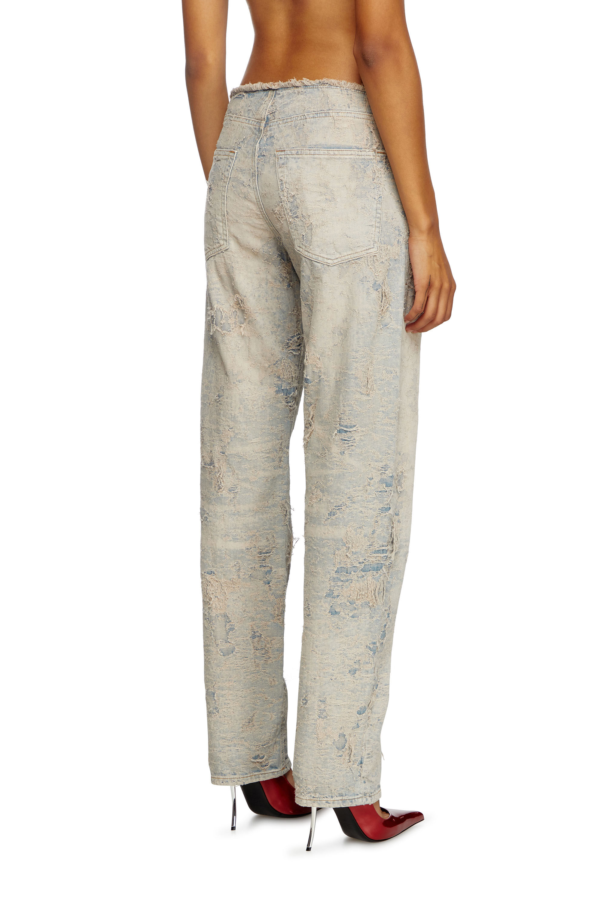 Women's Regular Jeans | Light Blue | Diesel 1988 D-Ark
