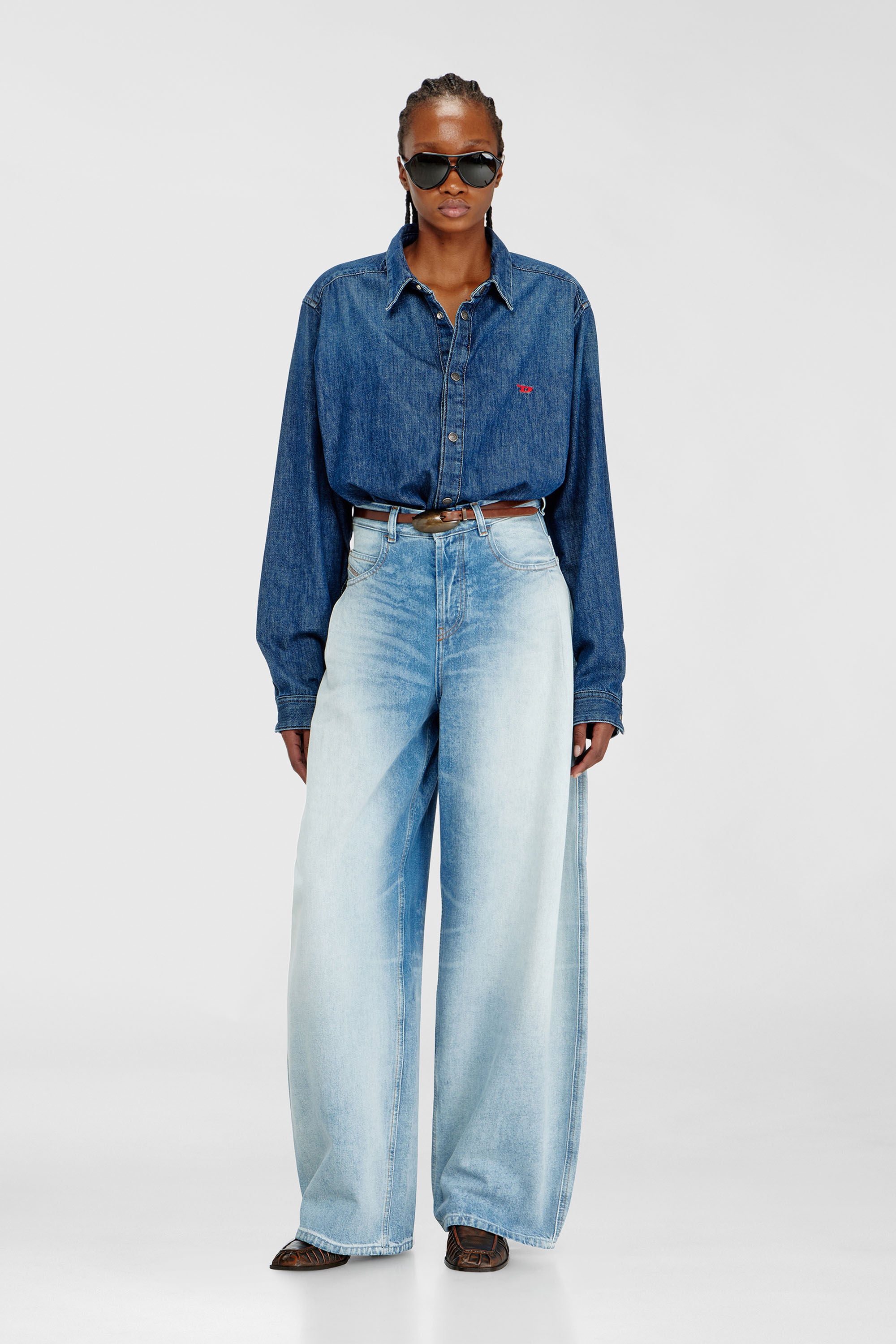 Women's Relaxed Jeans | High Waist 1987 D-Khelz | Light Blue
