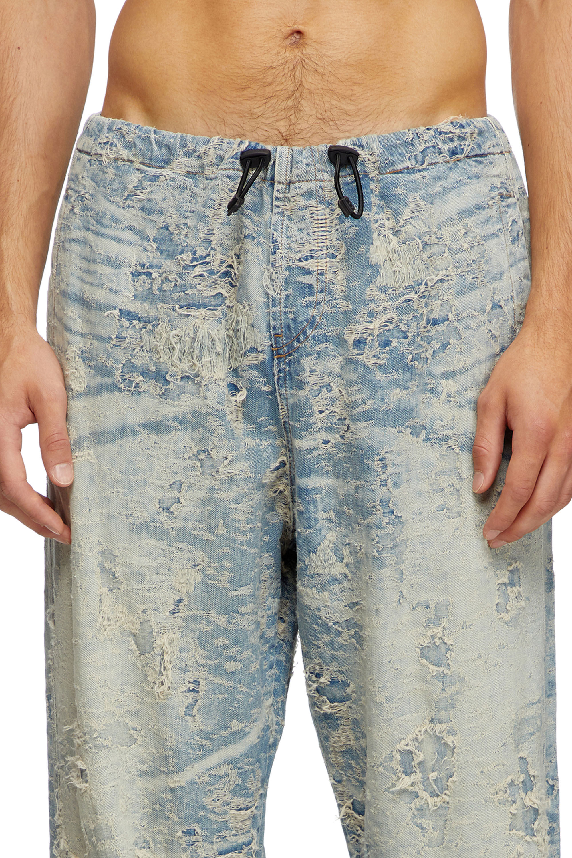 Women's Relaxed Jeans | Light Blue | Diesel D-Martial