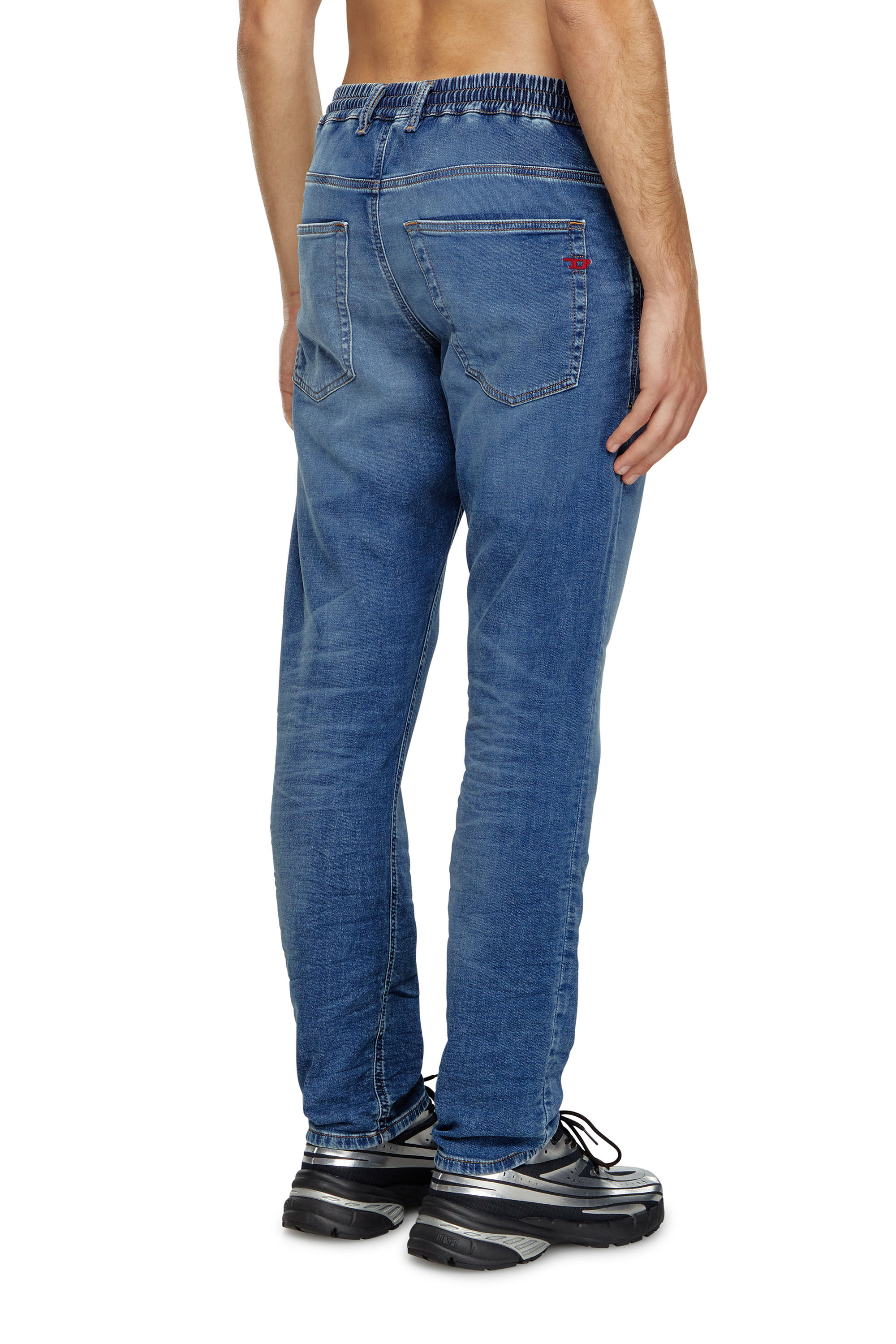 Men's Regular Jeans | Medium blue | Diesel 2030 D-Krooley Joggjeans®
