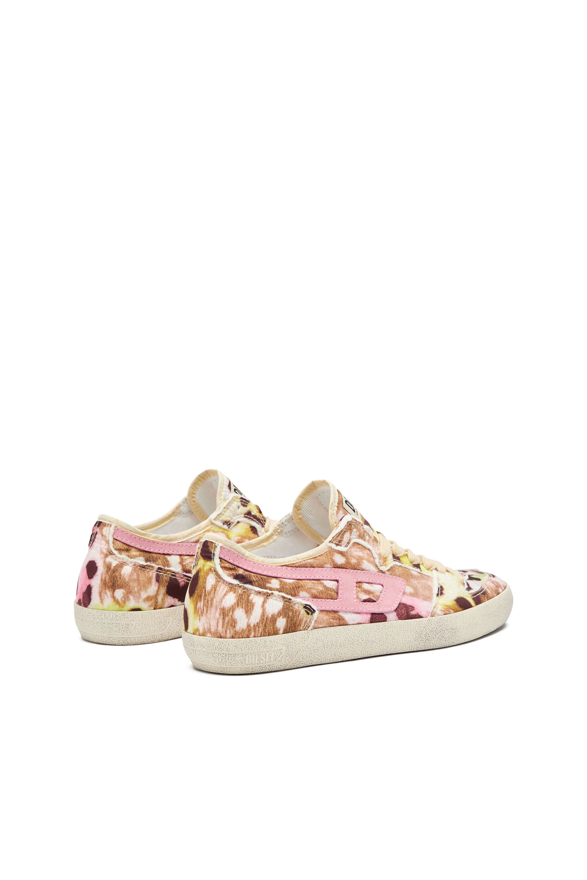 【送料込】 D-Distressed S-Leroji Women's sneakers nylon printed in Tシャツ/カットソー(半袖/袖なし)