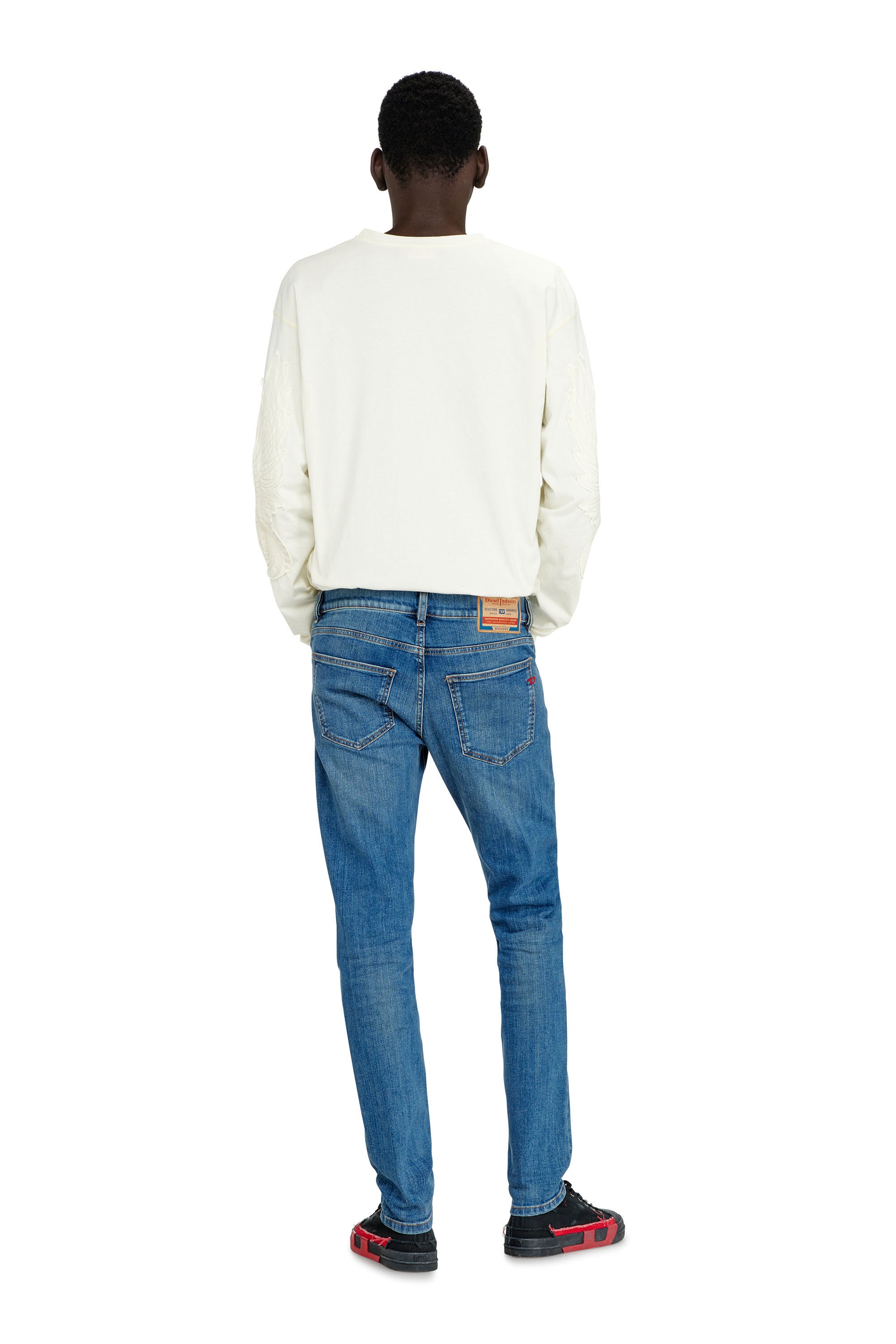 Men's Slim Jeans | Regular Waist 2019 D-StruktLight Blue | Diesel TR