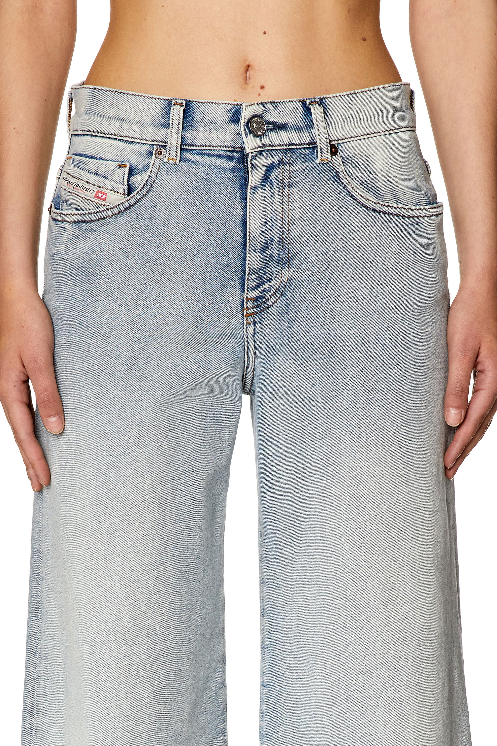 1978 D-Akemi Woman: bootcutandflare Light blue Jeans | Diesel