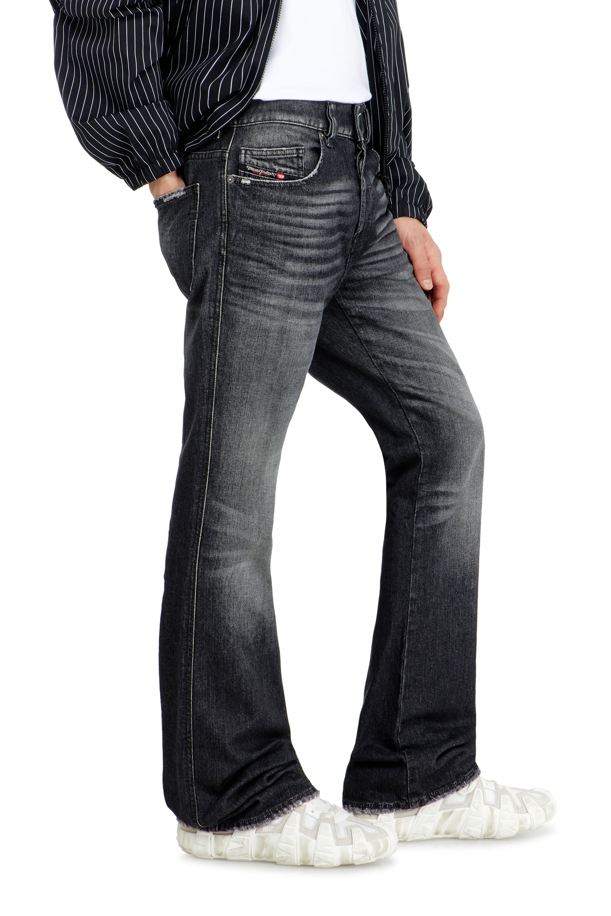 Men's Bootcut Jeans | Regular Waist 1998 D-BuckBlack/Dark grey