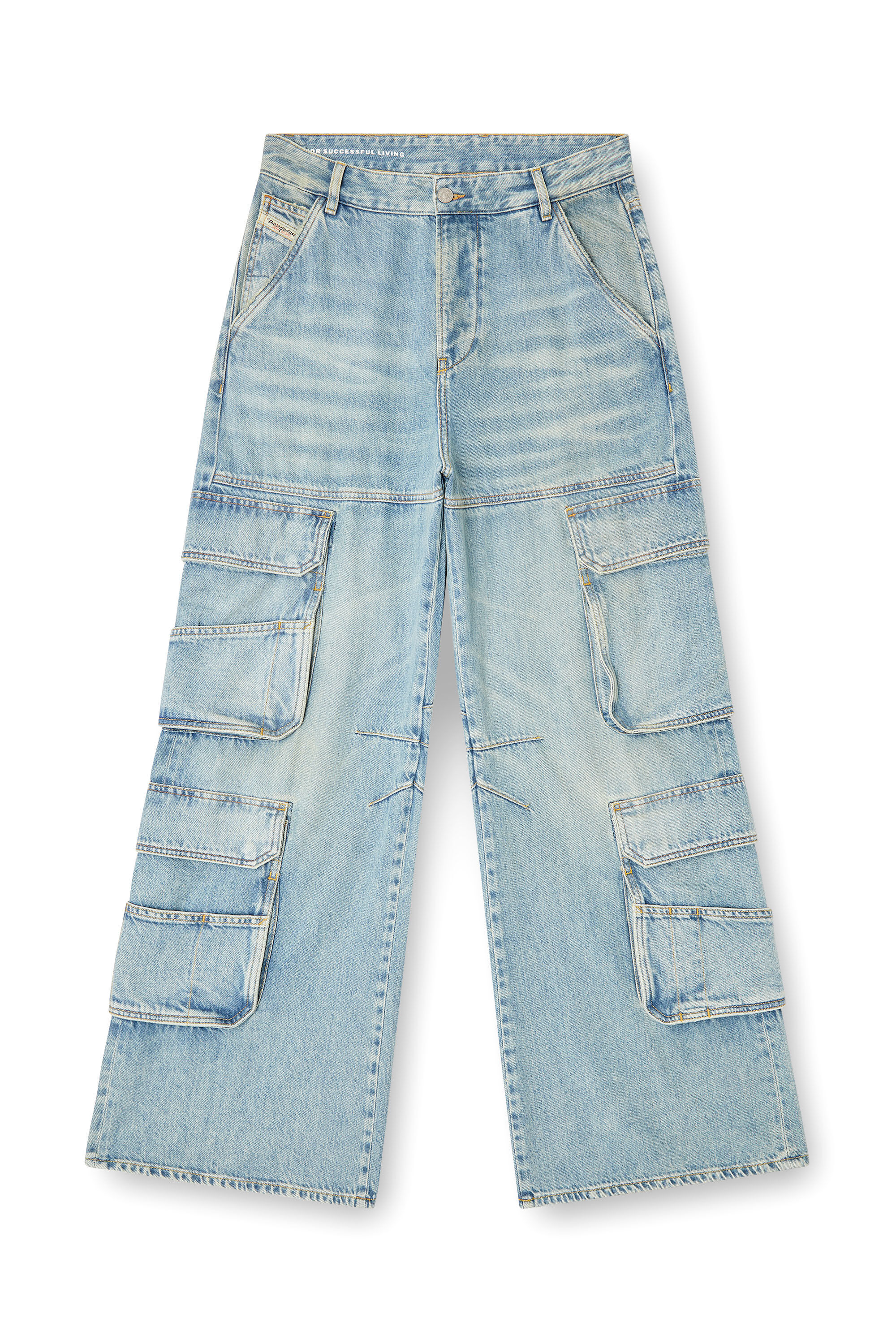 Women's Relaxed Jeans | Light Blue | Diesel 1996 D-Sire