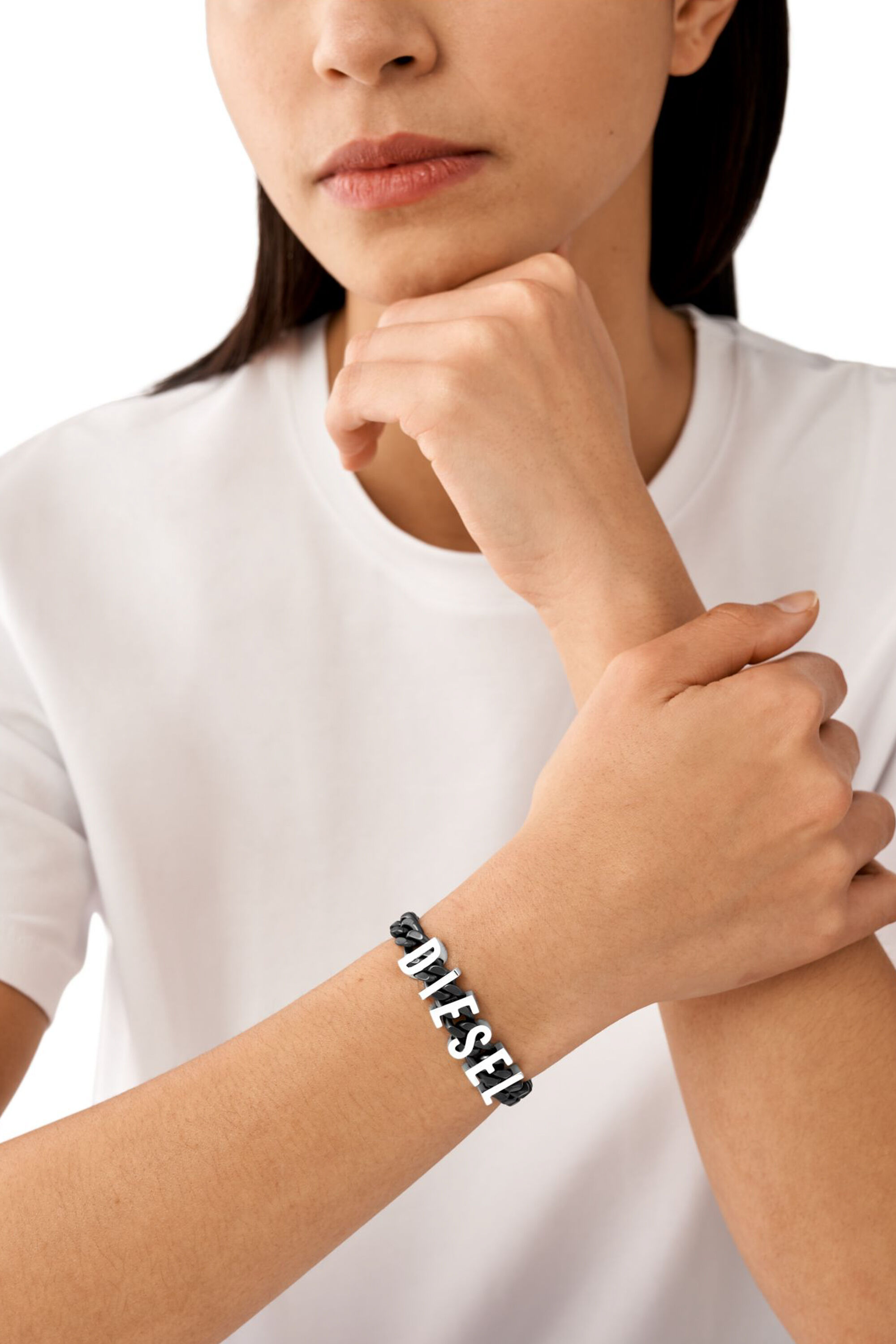 Two tone women's bracelet cheap