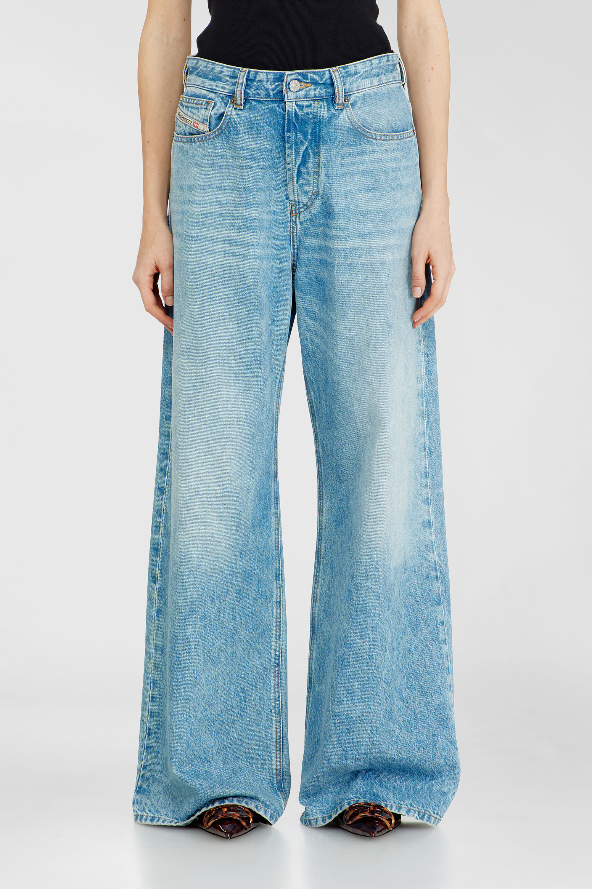 Women's Relaxed Jeans | Light blue | Diesel 1996 D-Sire