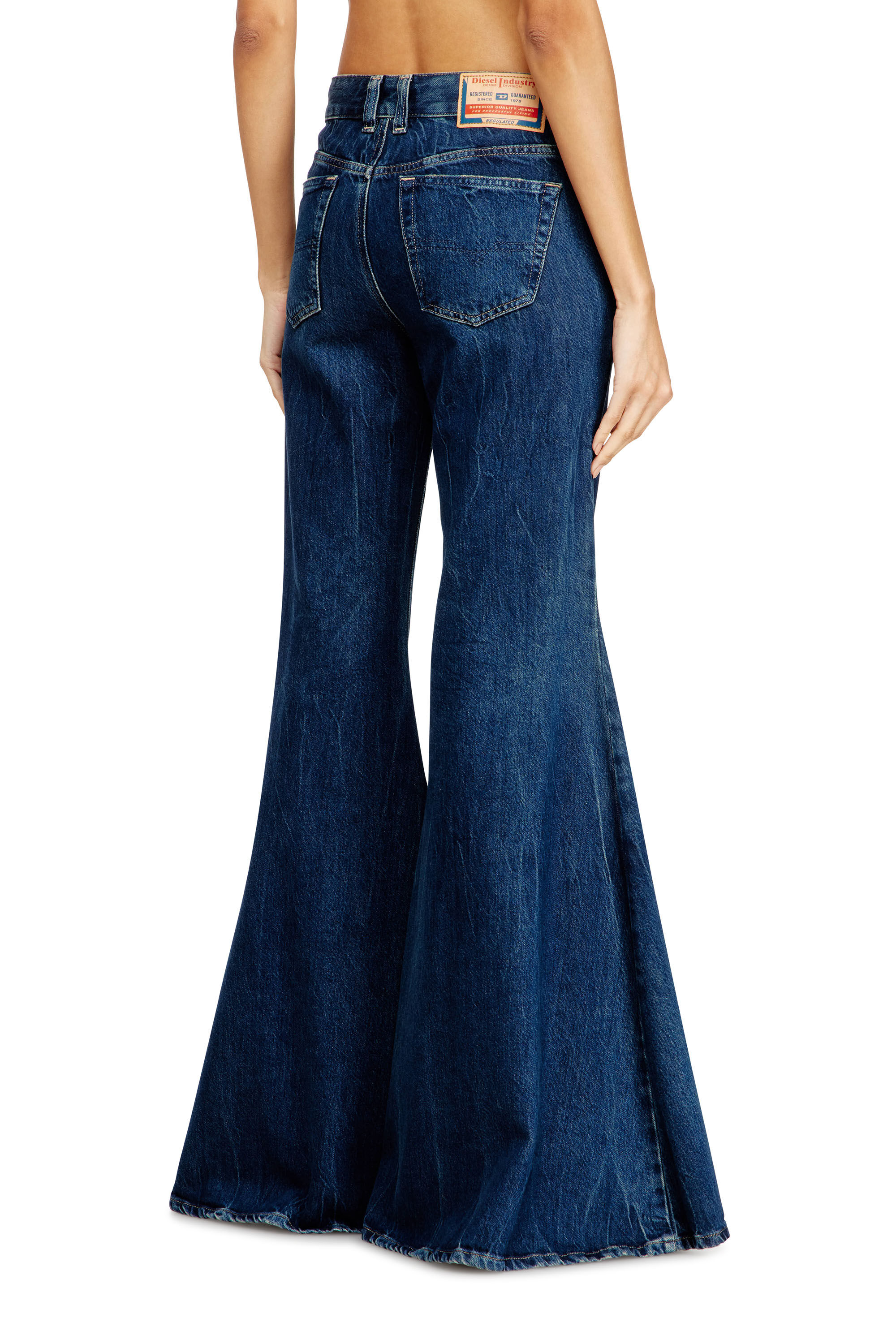 Women's Flare Jeans | Medium blue | Diesel 1970 D-Bleess