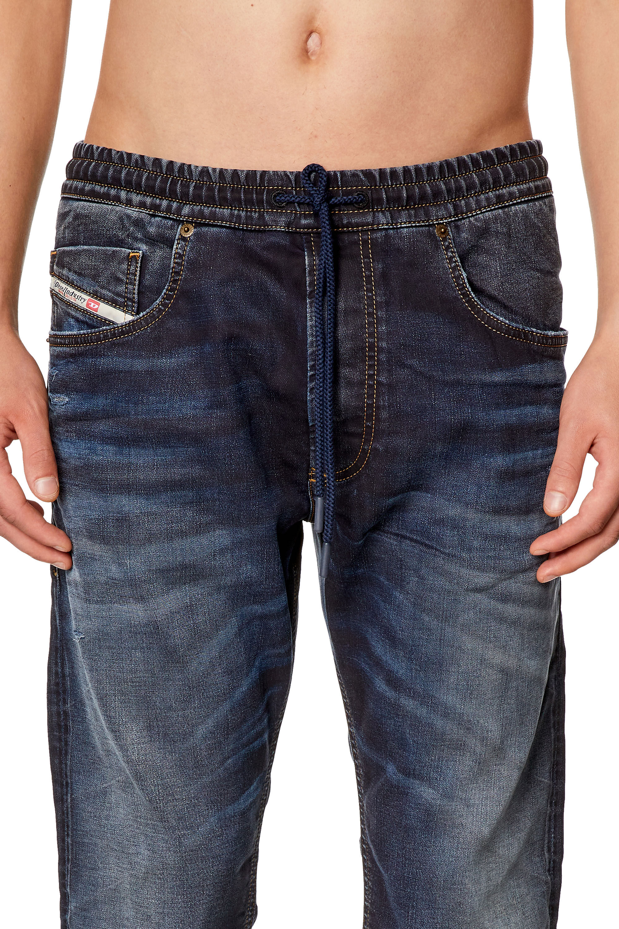 Men's Tapered Jeans | Dark Blue | Diesel 2030 D-Krooley Joggjeans®