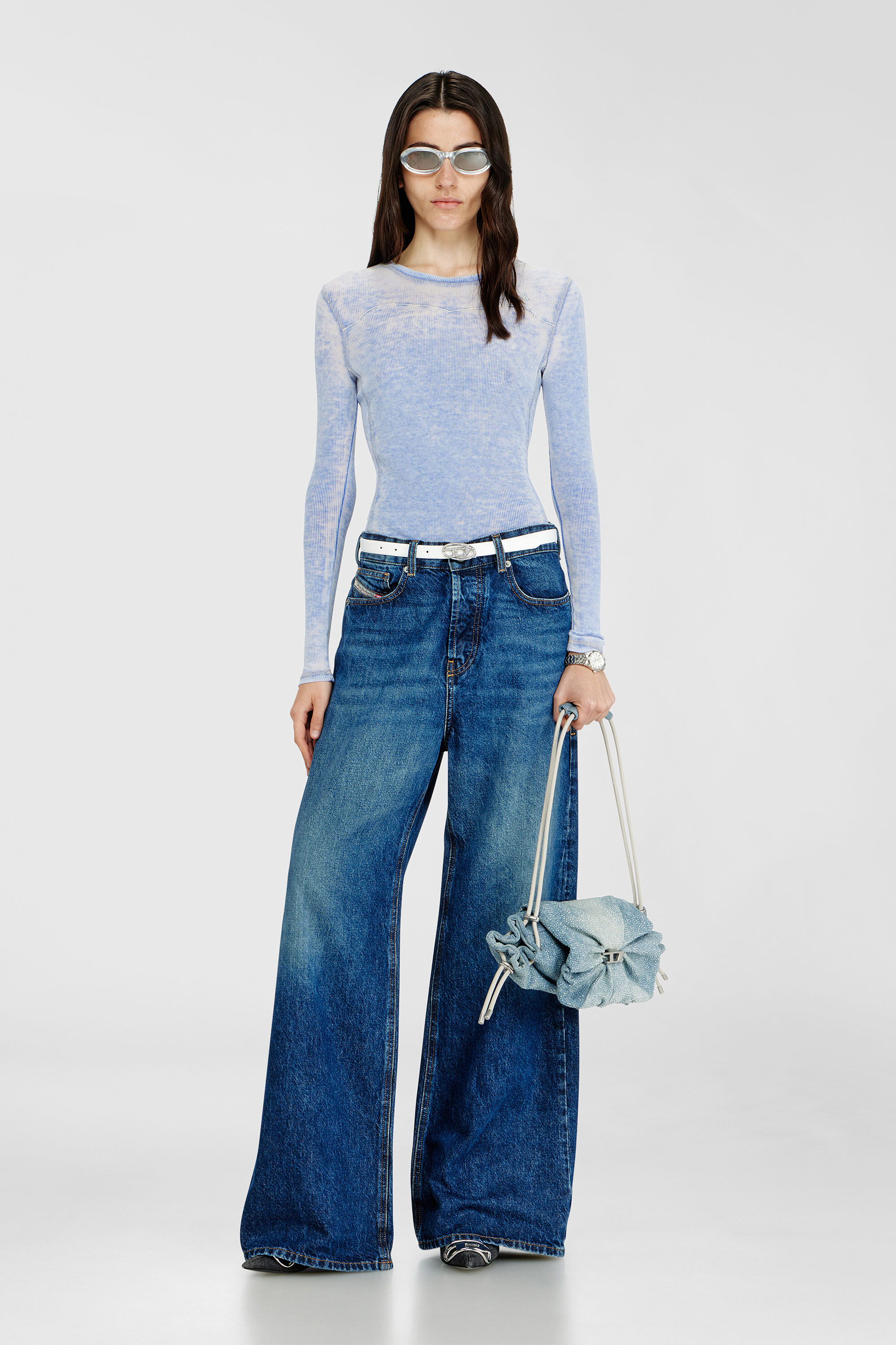 Women's Relaxed Jeans | Low Waist 1996 D-Sire | Dark Blue | Diesel TR