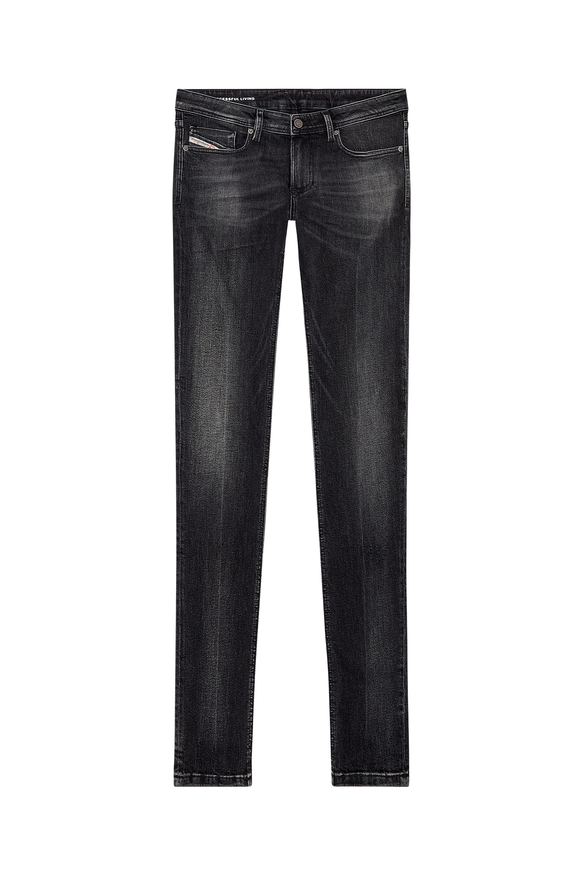 Men's Skinny Jeans | Black/Dark grey | Diesel 1979 Sleenker
