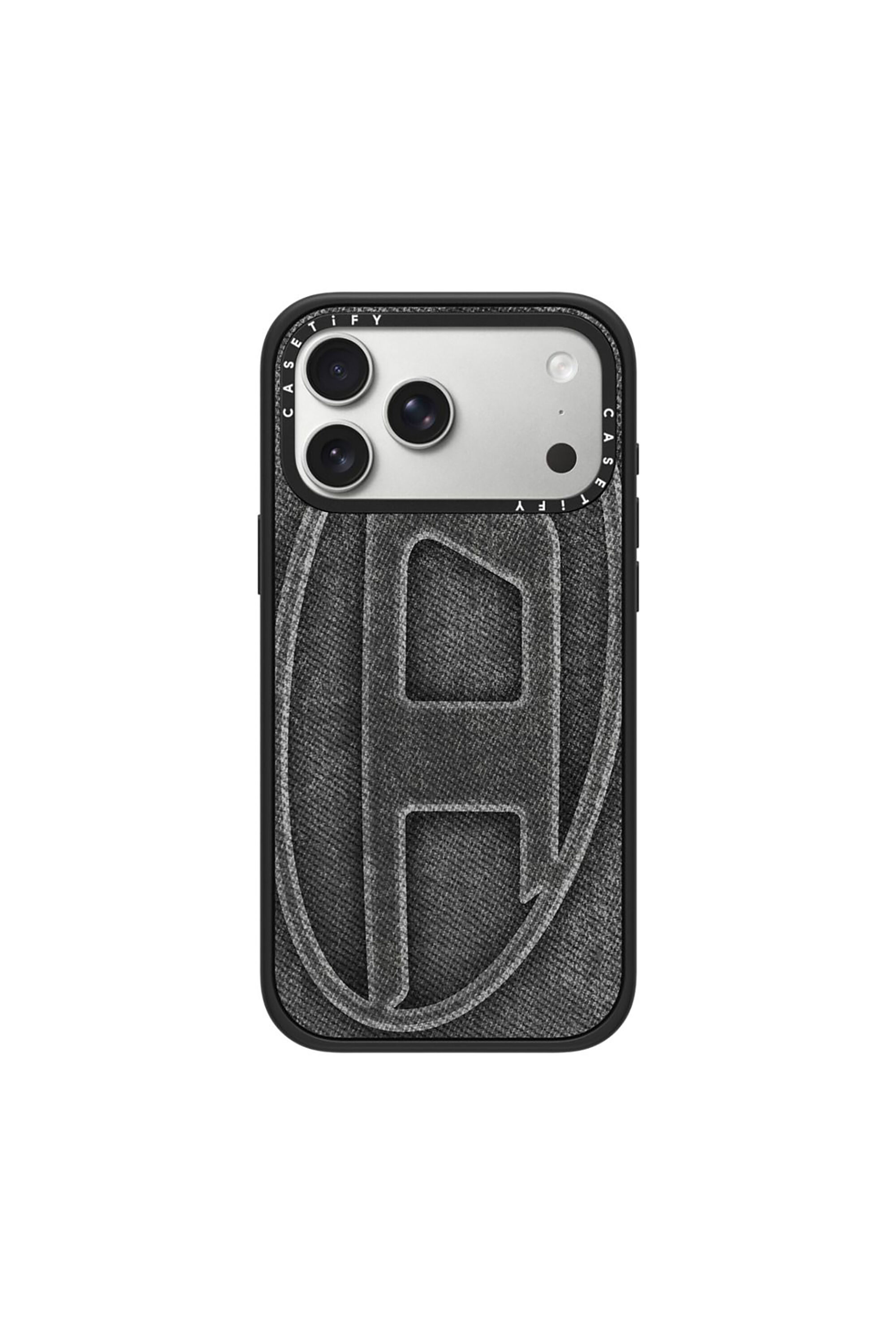 Women's Oval D impact case for iPhone 17 Pro Max | Black | Diesel