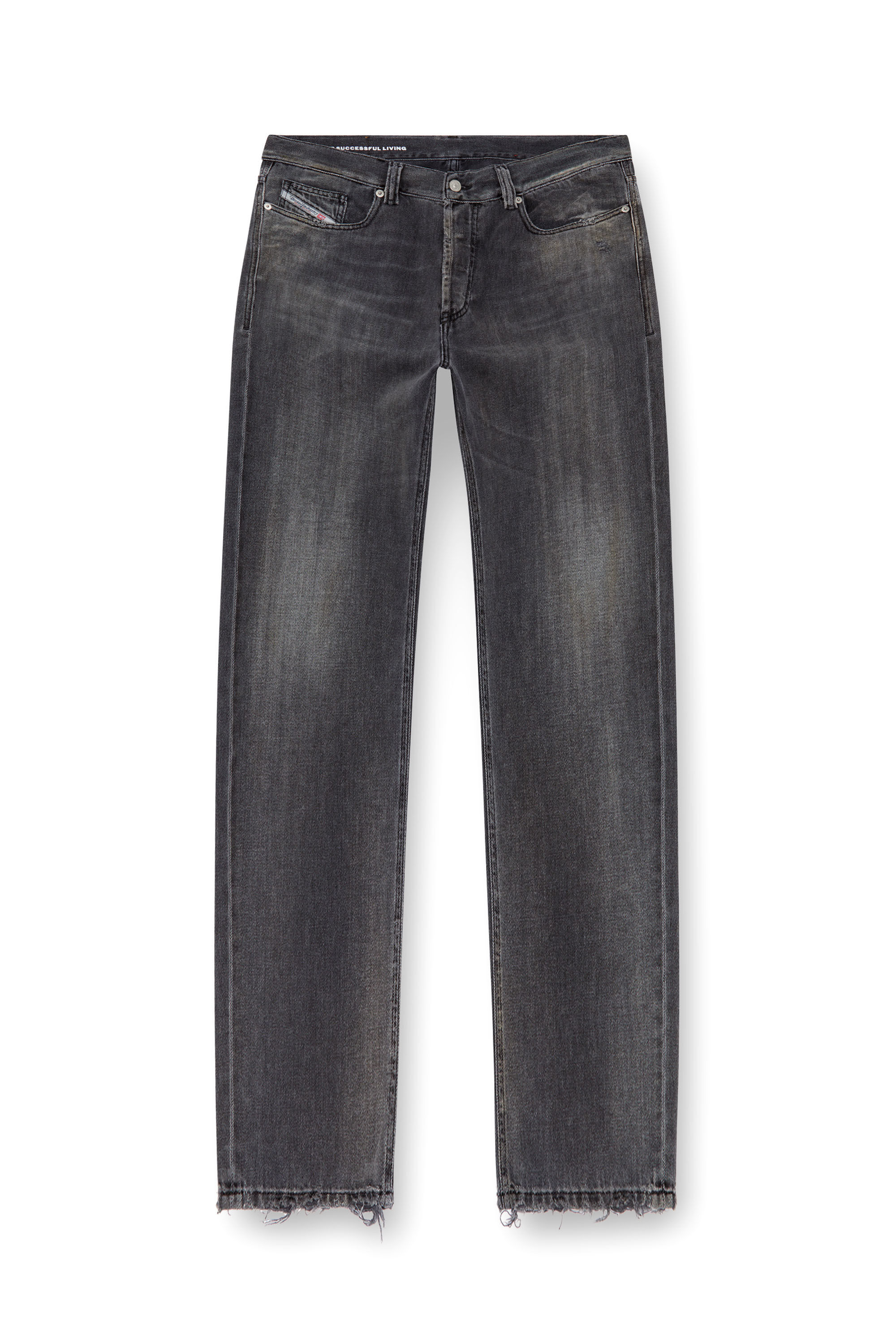 Men's Regular Jeans | Mid 2024 D-MacsBlack/Dark grey | Diesel TR
