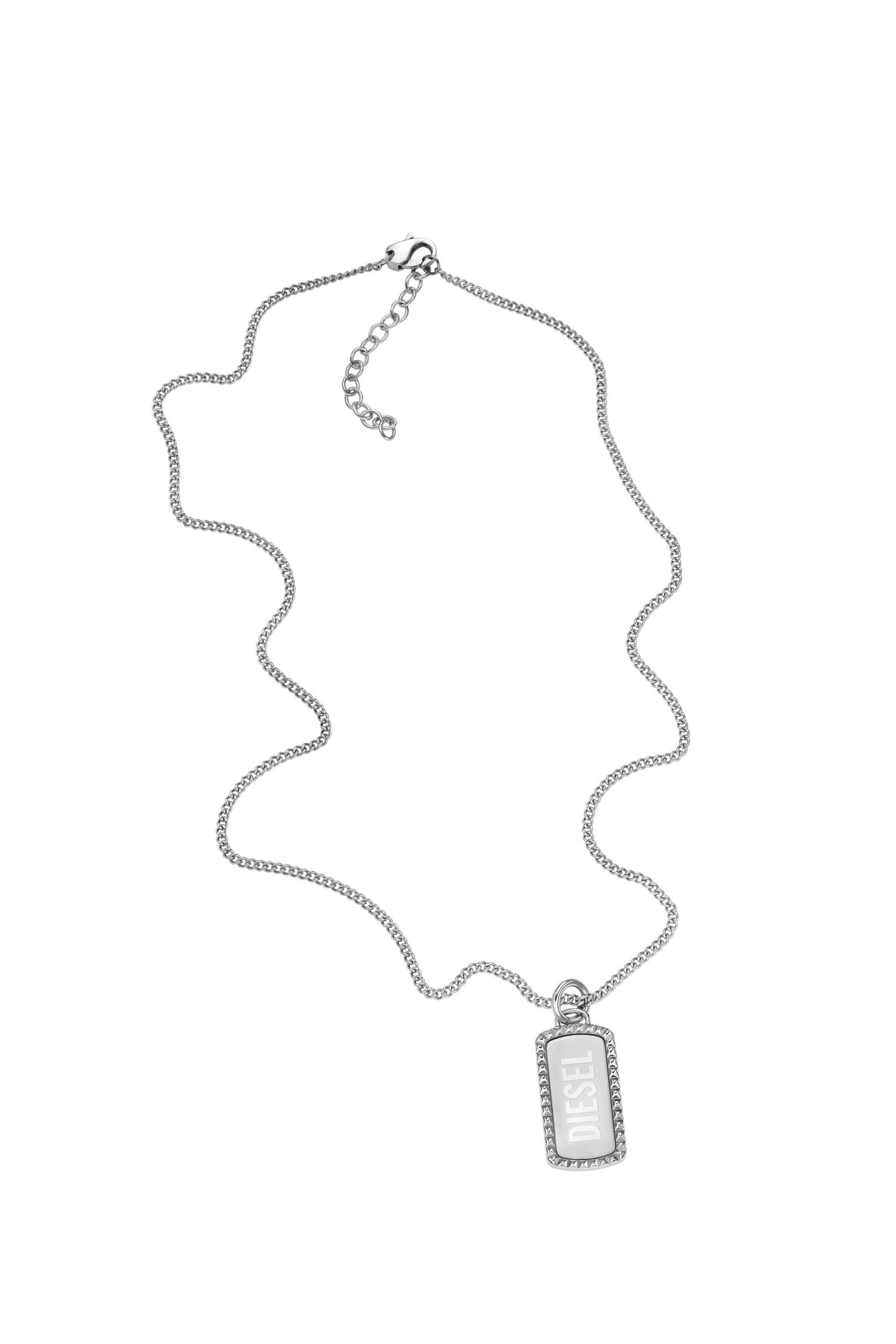 Diesel dog cheap tag necklace