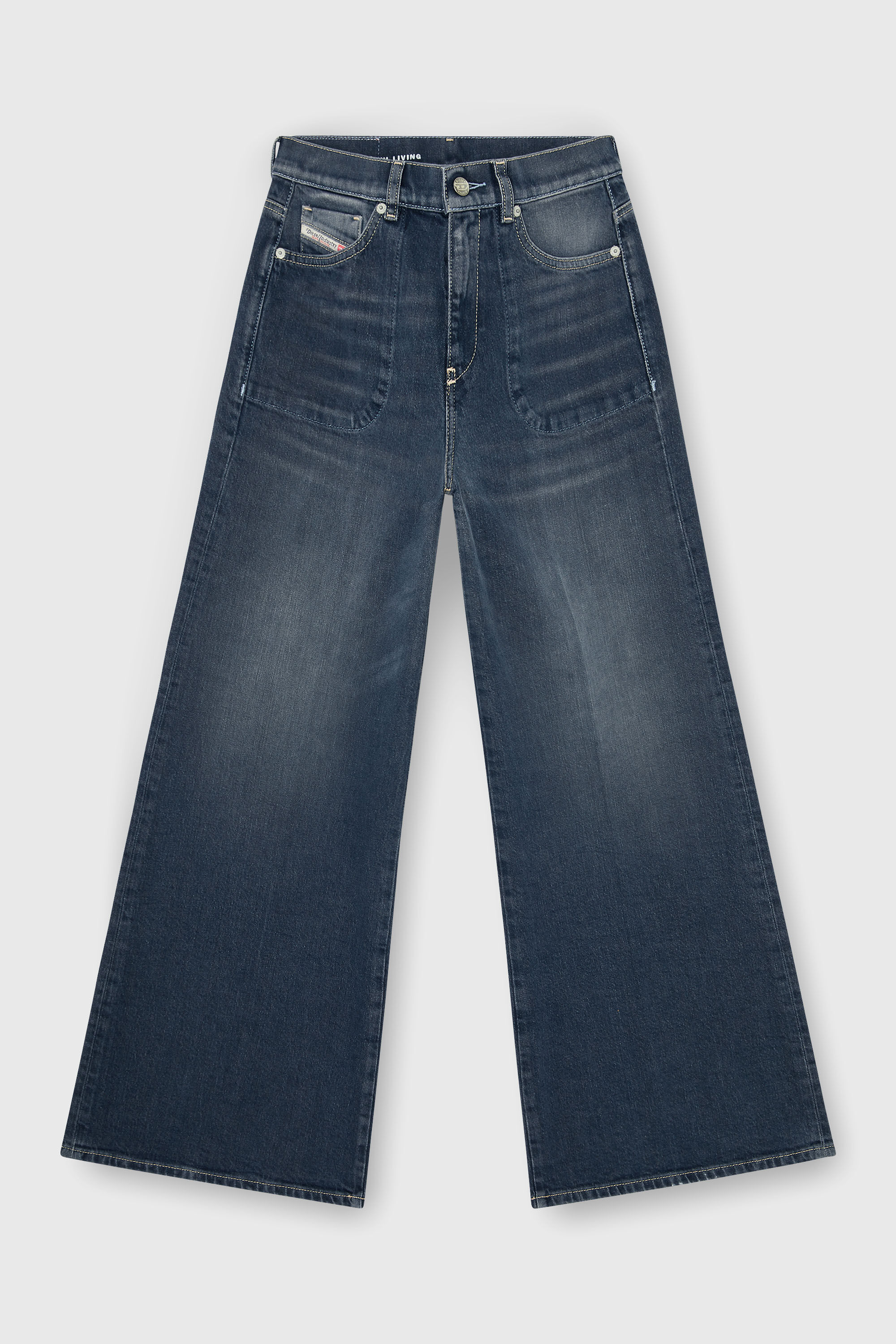 Women's Flare Jeans | Regular Waist 1978 D-Akemi | Dark Blue