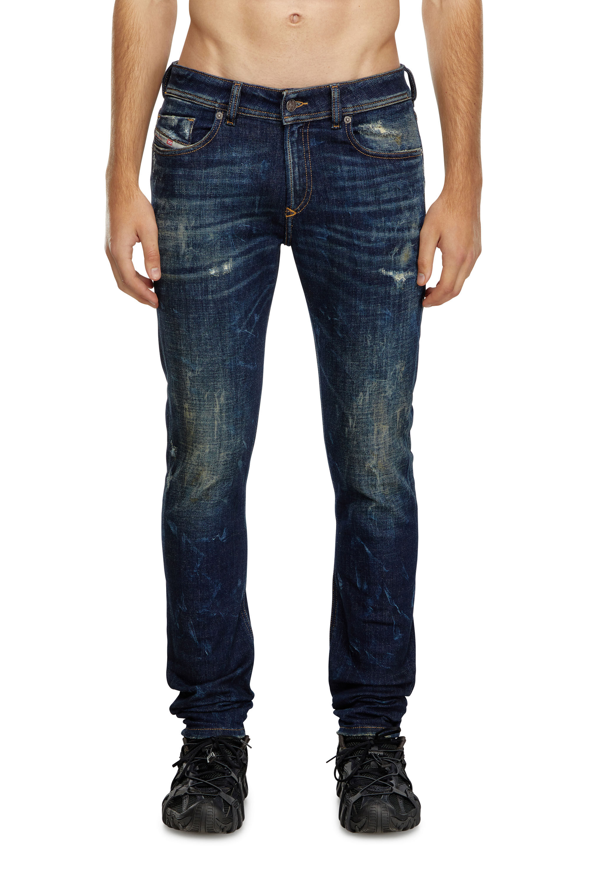 Men's Skinny Jeans | Dark Blue | Diesel 1979 Sleenker