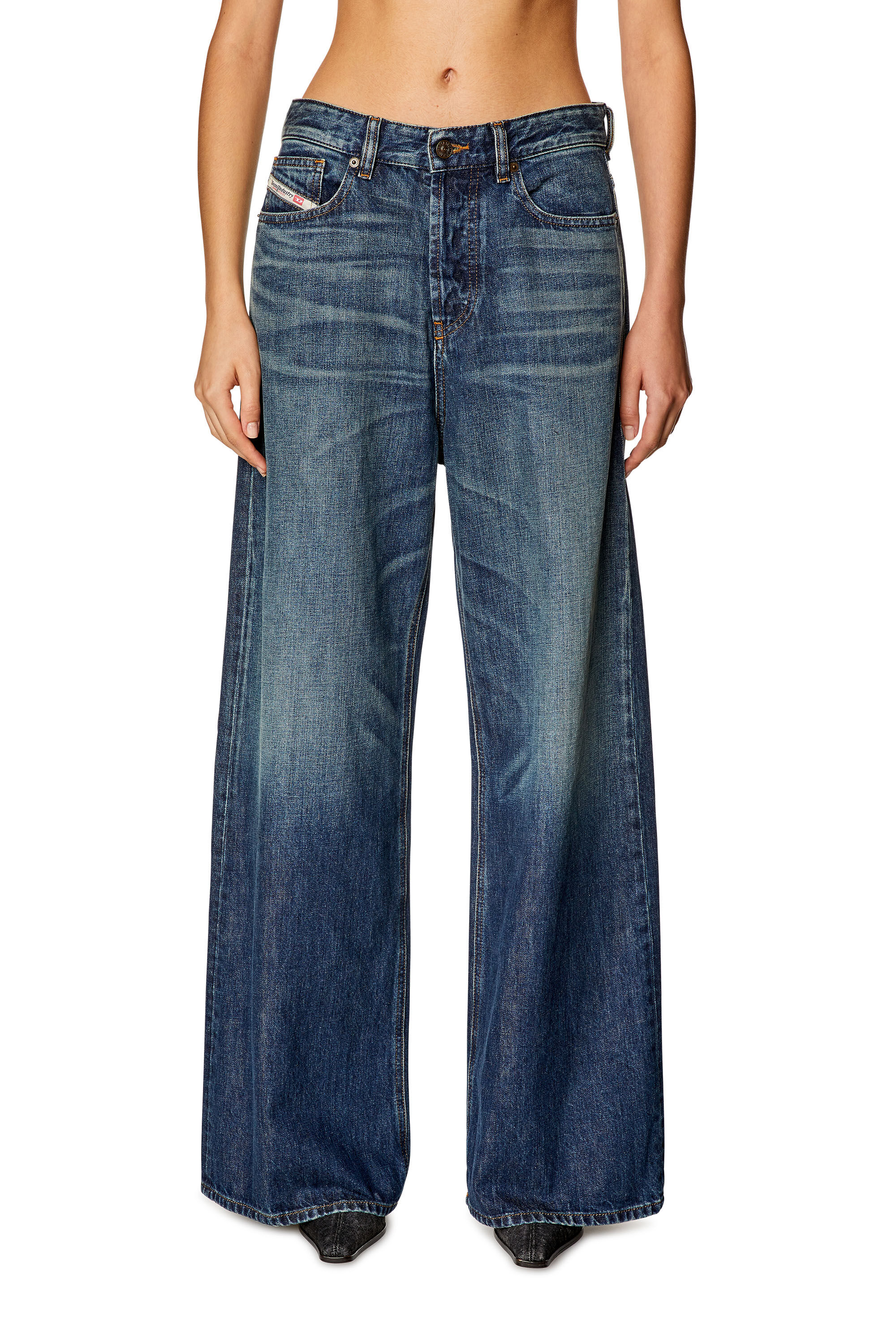 Women's Straight Jeans | Dark blue | Diesel 1996 D-Sire