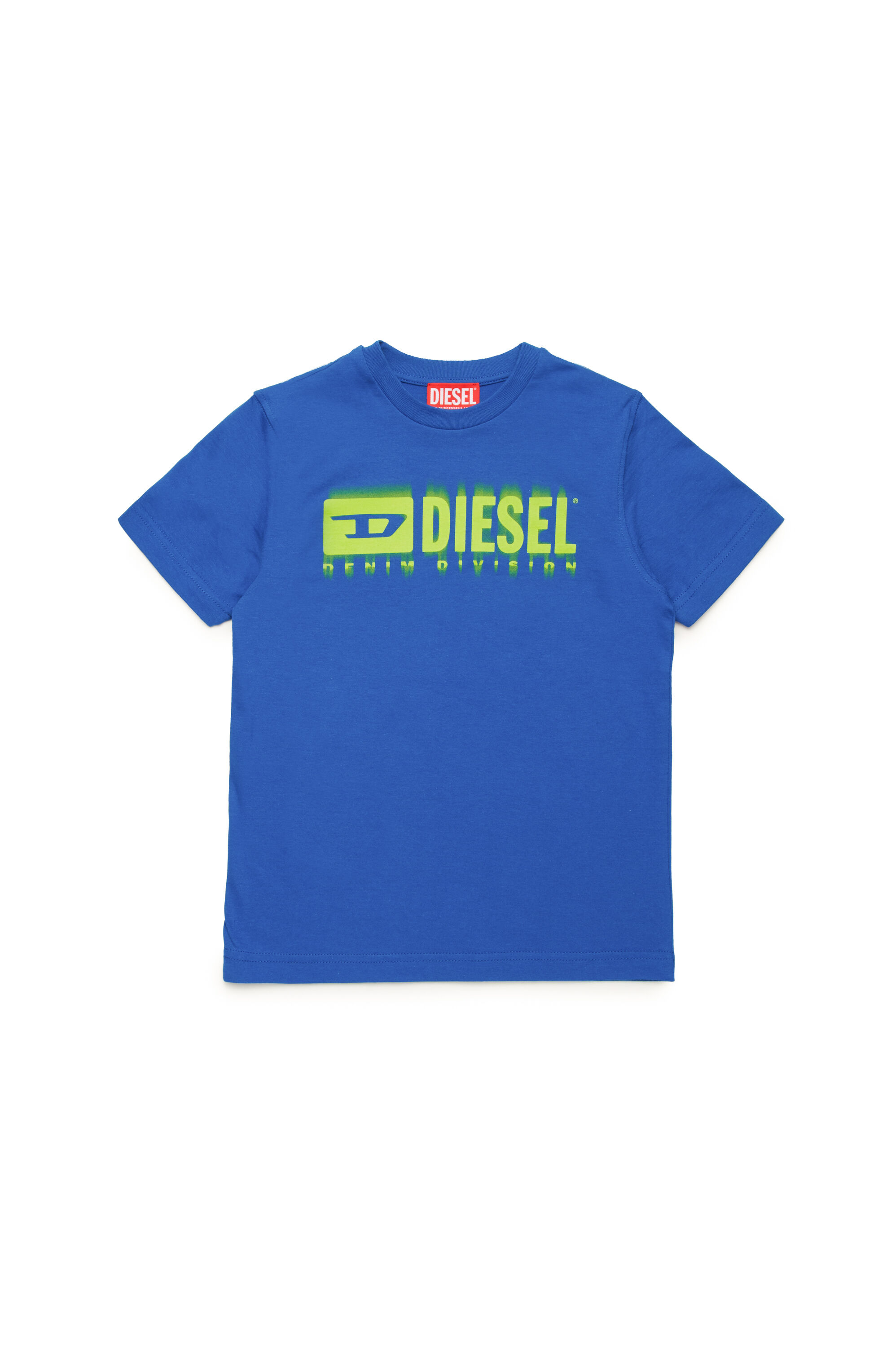 Diesel - TDIEGORL6, Man's T-shirt with smudged logo in null - 1