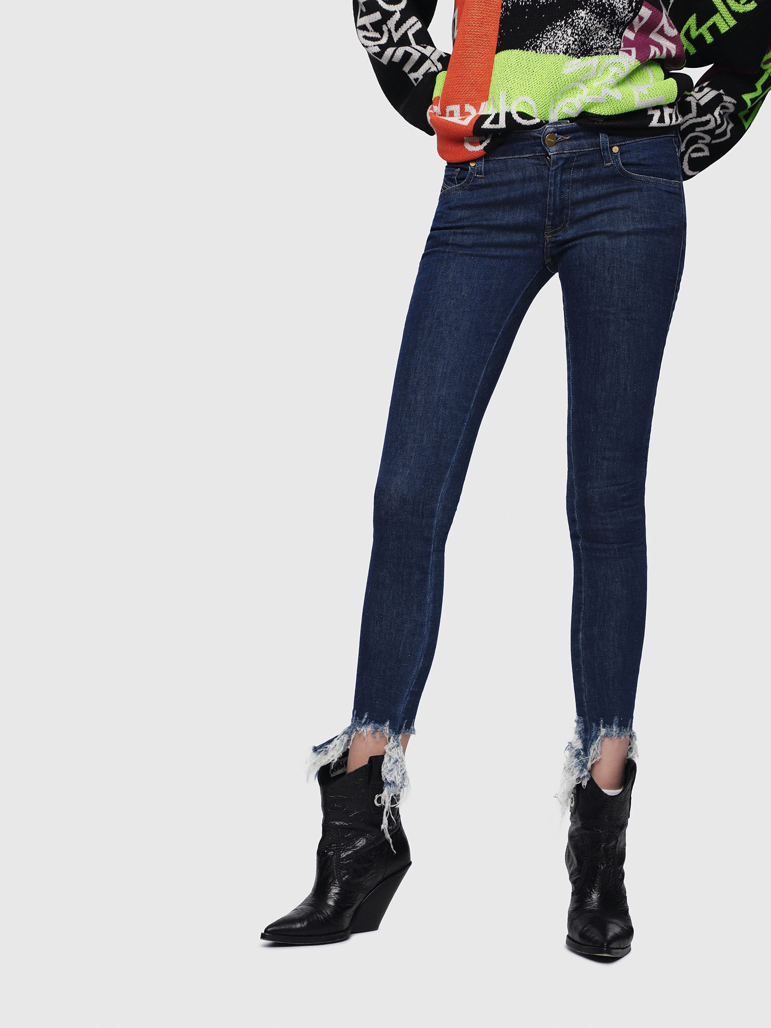 diesel slandy super slim skinny regular waist