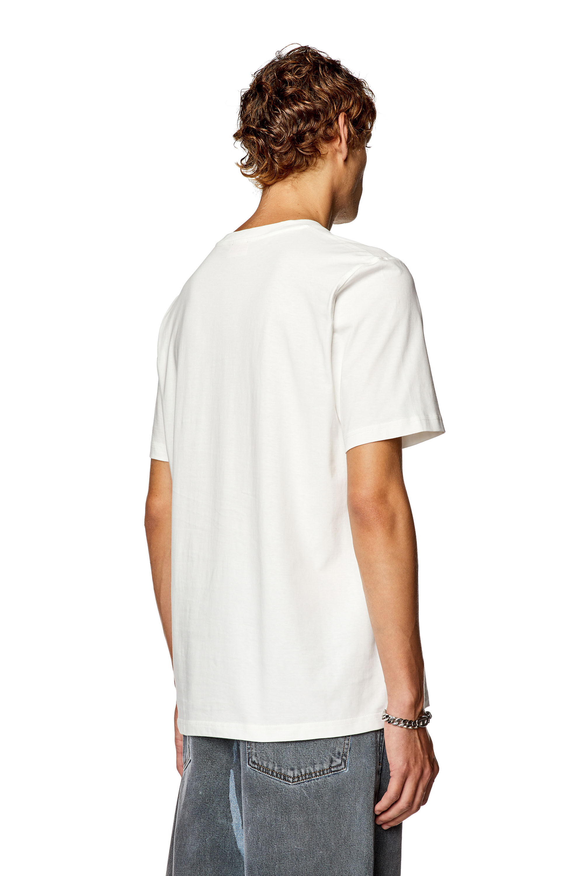 Men's T-shirt with Diesel bag print | T-JUST-N18 Diesel
