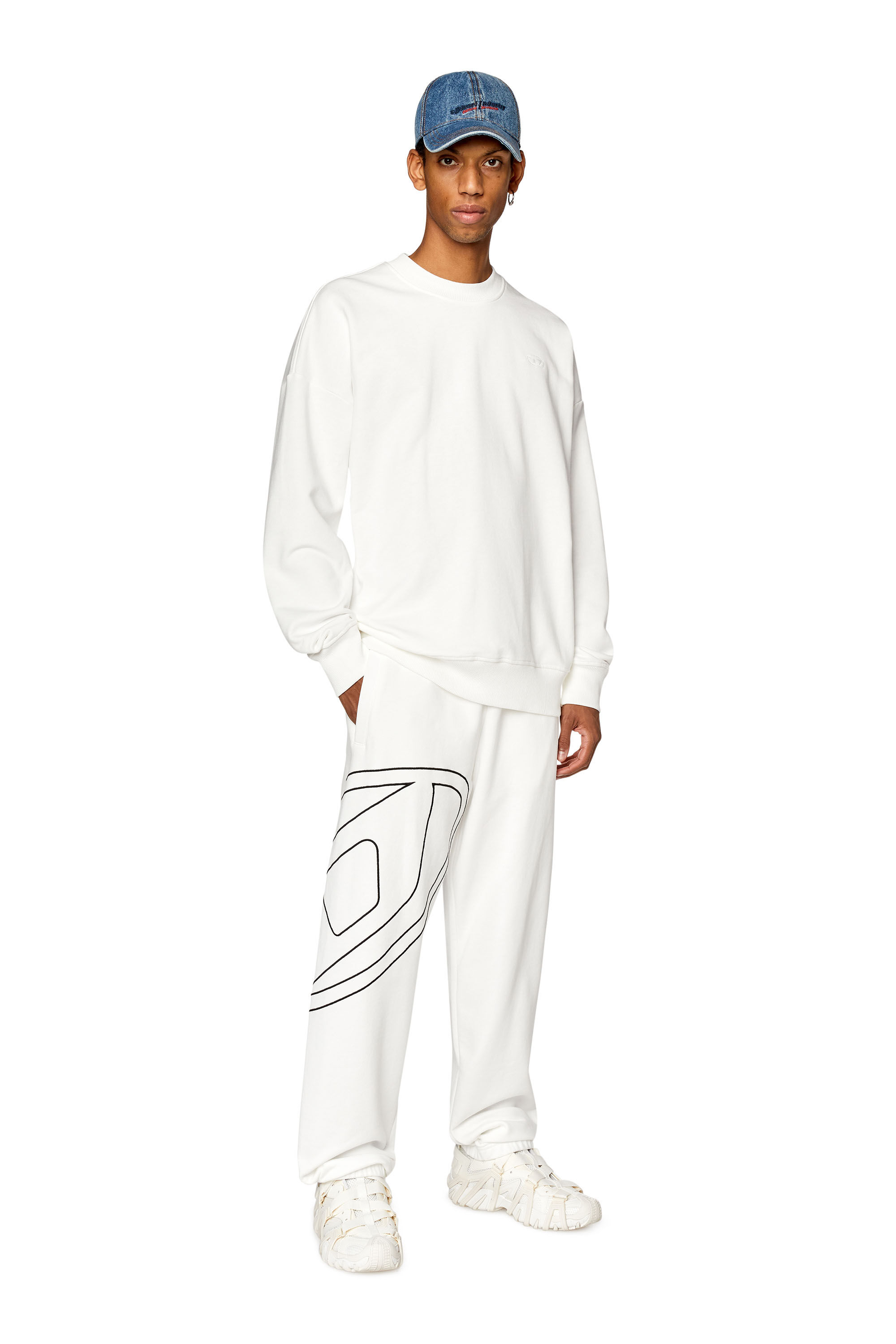 Men s Track pants with mega oval D P MARKY MEGOVAL D Diesel