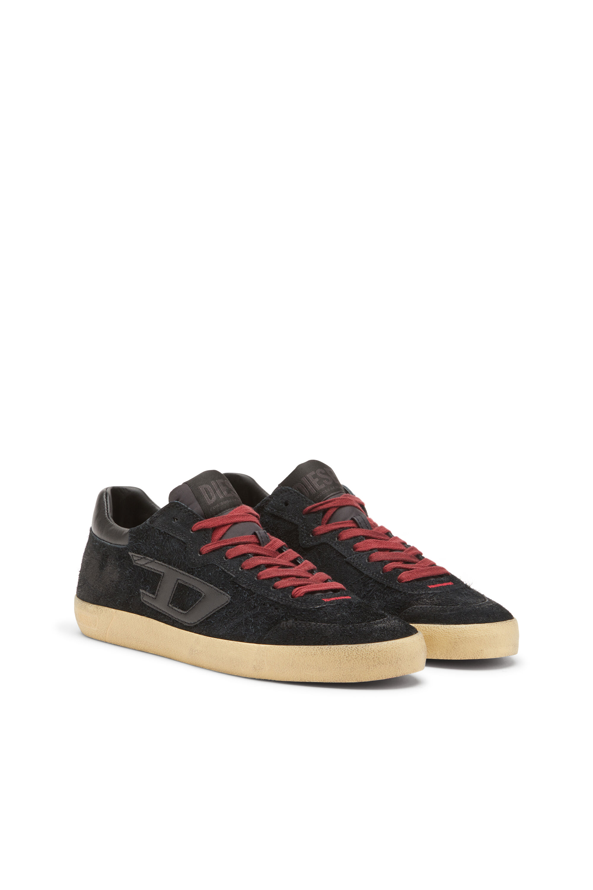 【在庫処分大特価!!】 hairy in sneakers S-Leroji-Distressed Men's suede Black | ルアー・フライ